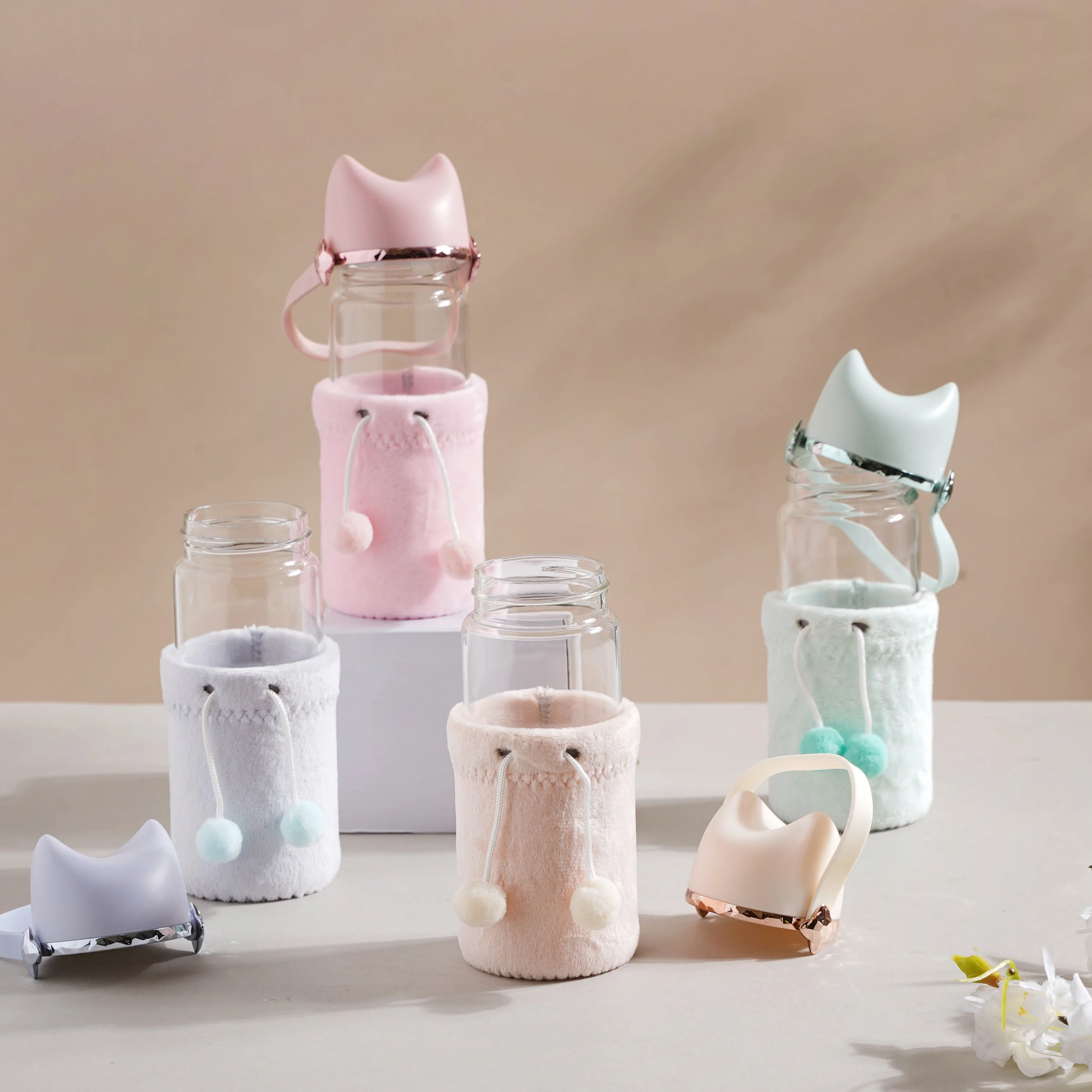 Cat Ear Water Bottle - Image 31