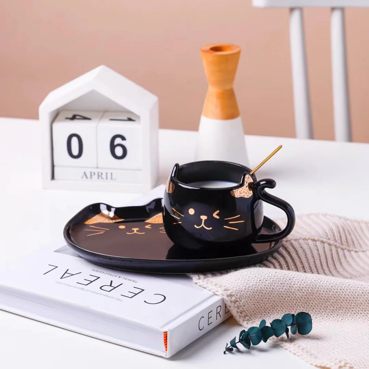 Cat Mug And Plate - Image 9