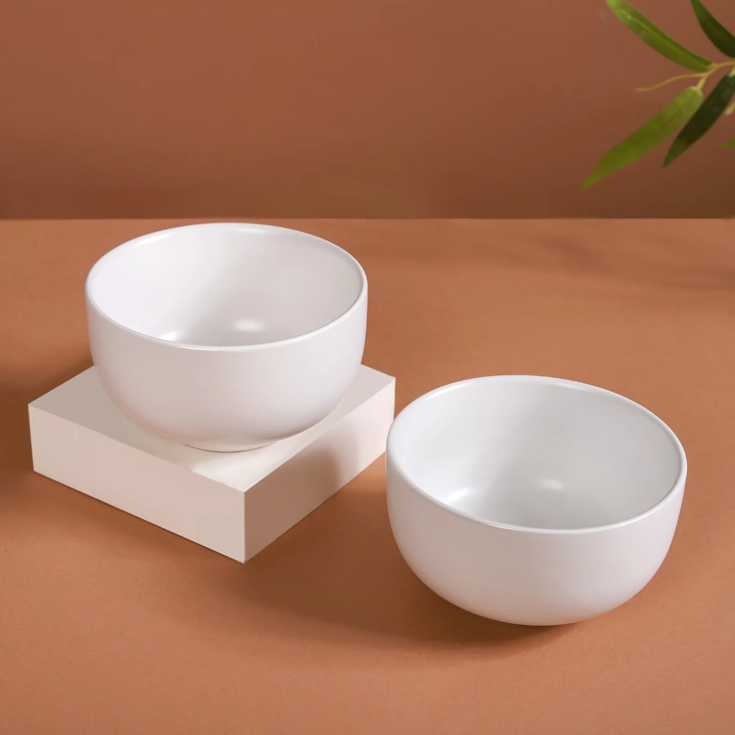 Ceramic Bowl For Chips Set of 2 - Image 7