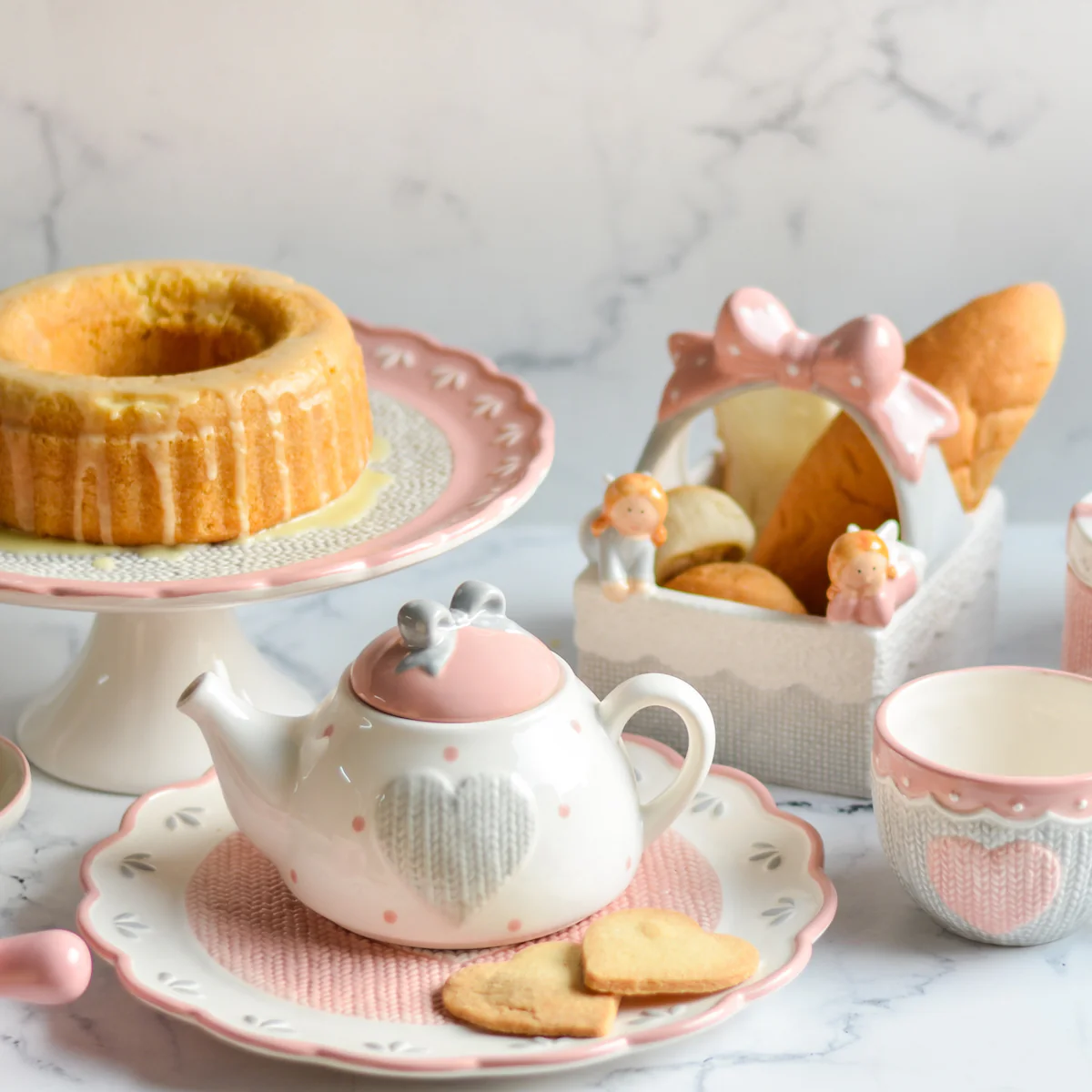 Ceramic Cake Stand - Image 2