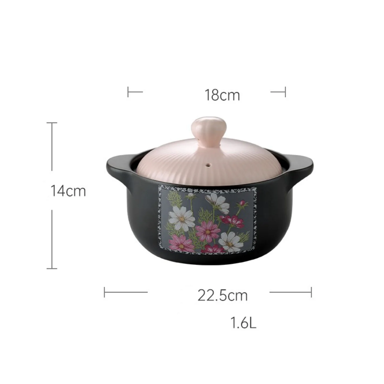 Ceramic Casserole Pot Small - Image 4