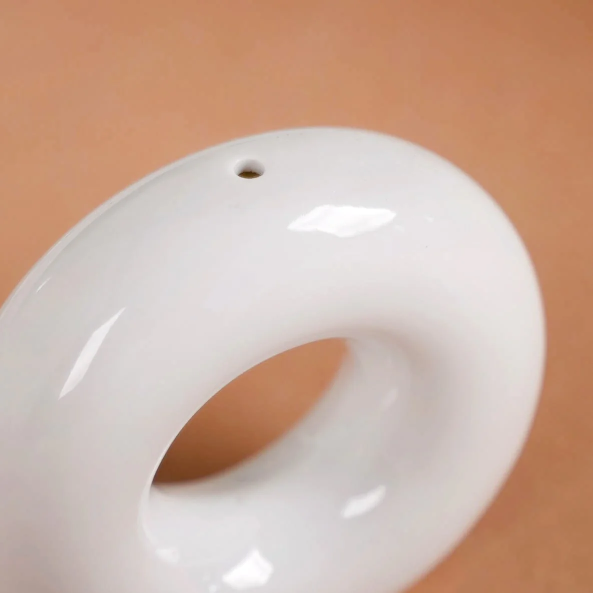 Ceramic Donut Salt And Pepper Shakers White - Image 6