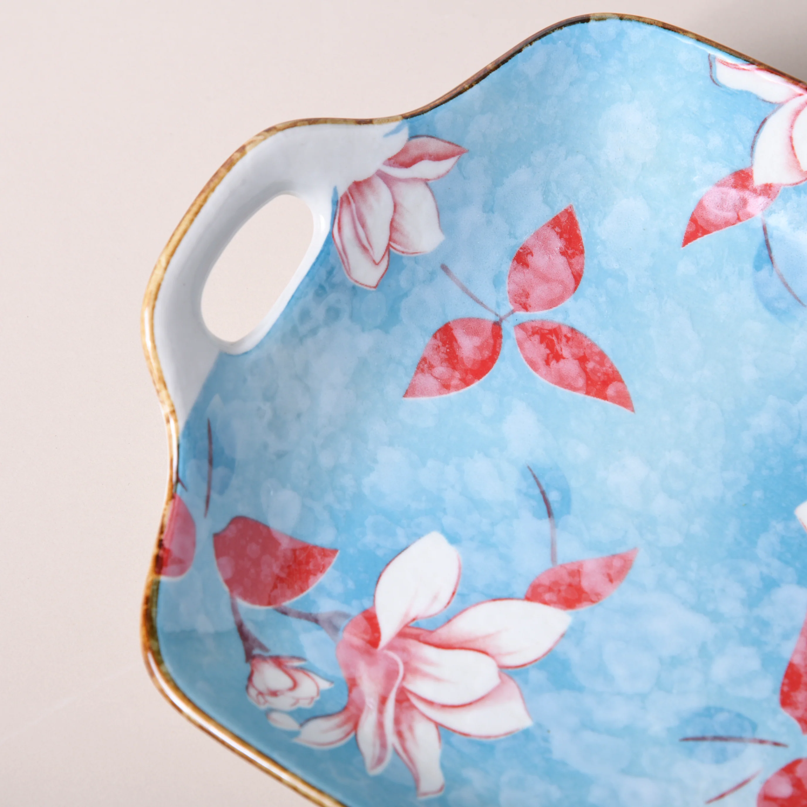 Ceramic Floral Tray - Image 6