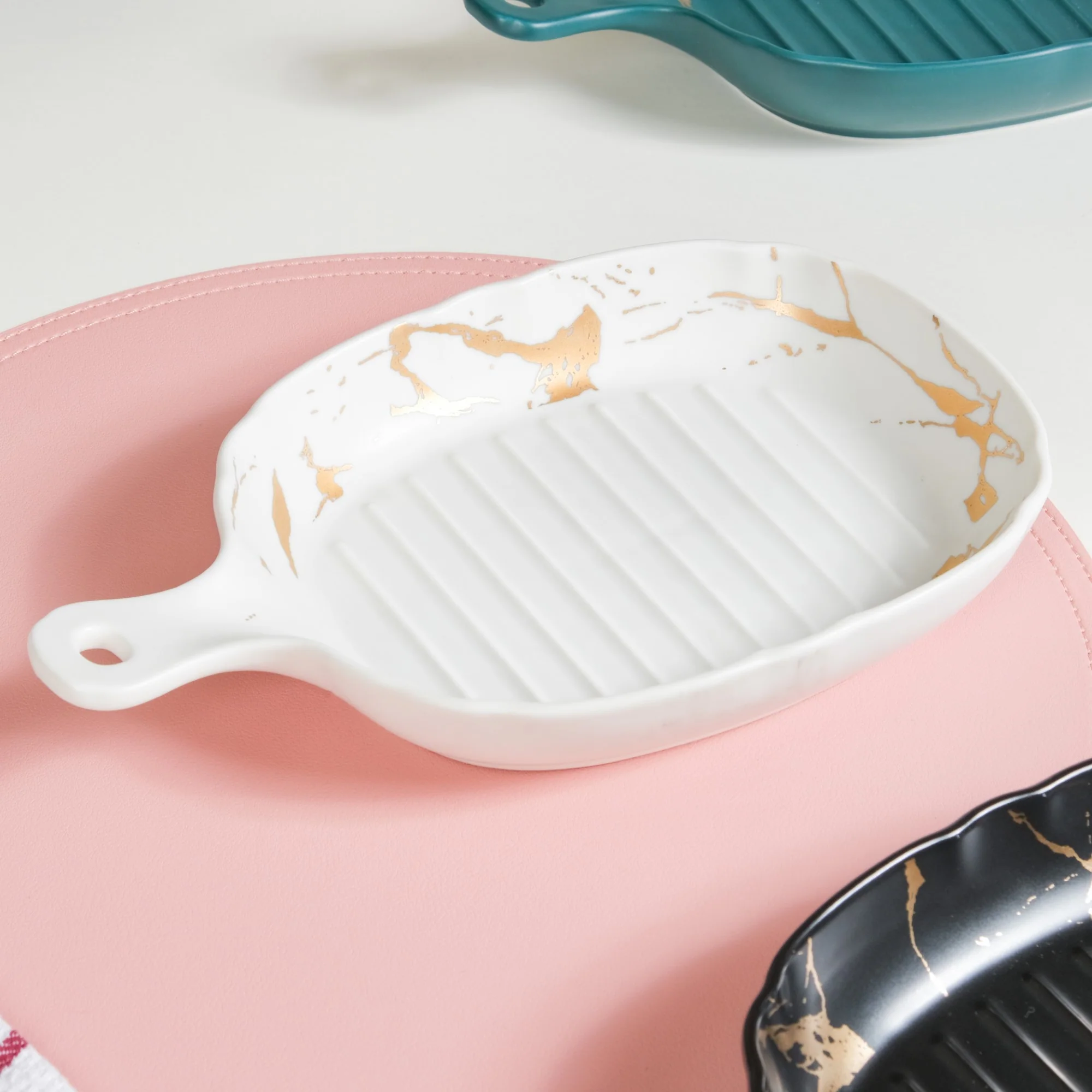 Ceramic Marble Plate - Image 5