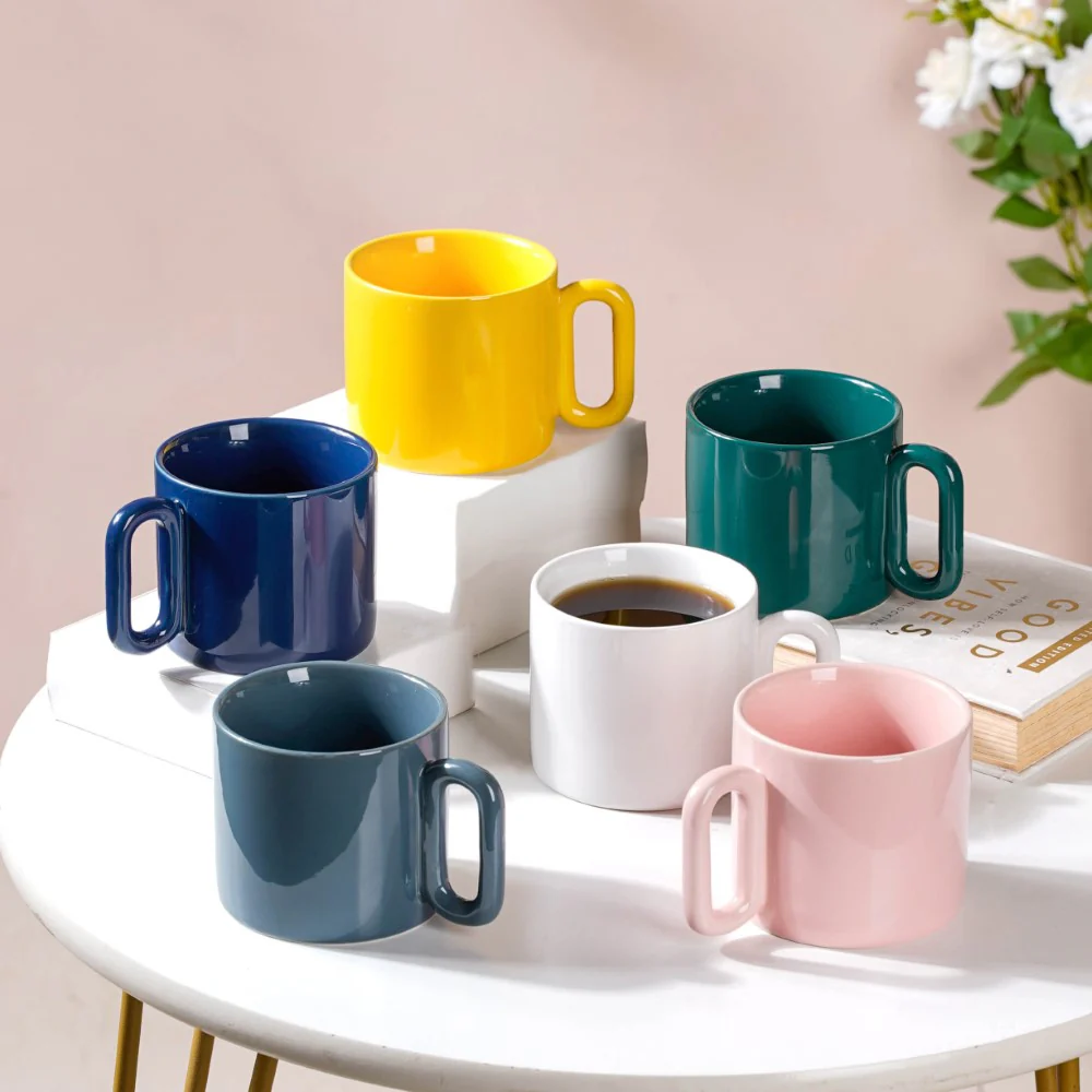 Ceramic Mug White 220ml - Image 7