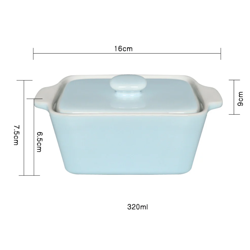 Ceramic Pastel Bowl- Rectangle - Image 26