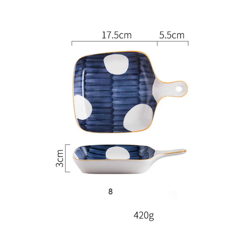 Ceramic Plate With Handle Nitori - Image 17