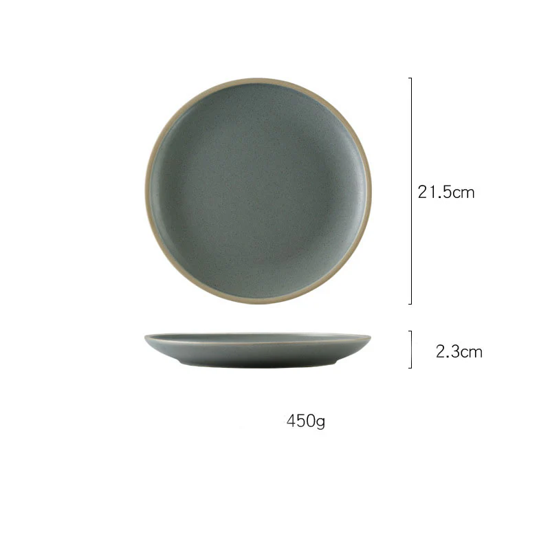 Ceramic Round Snack Plate - Image 10