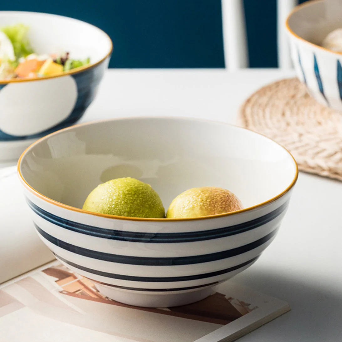 Ceramic Serving Bowls Nitori 1600 ml - Image 21