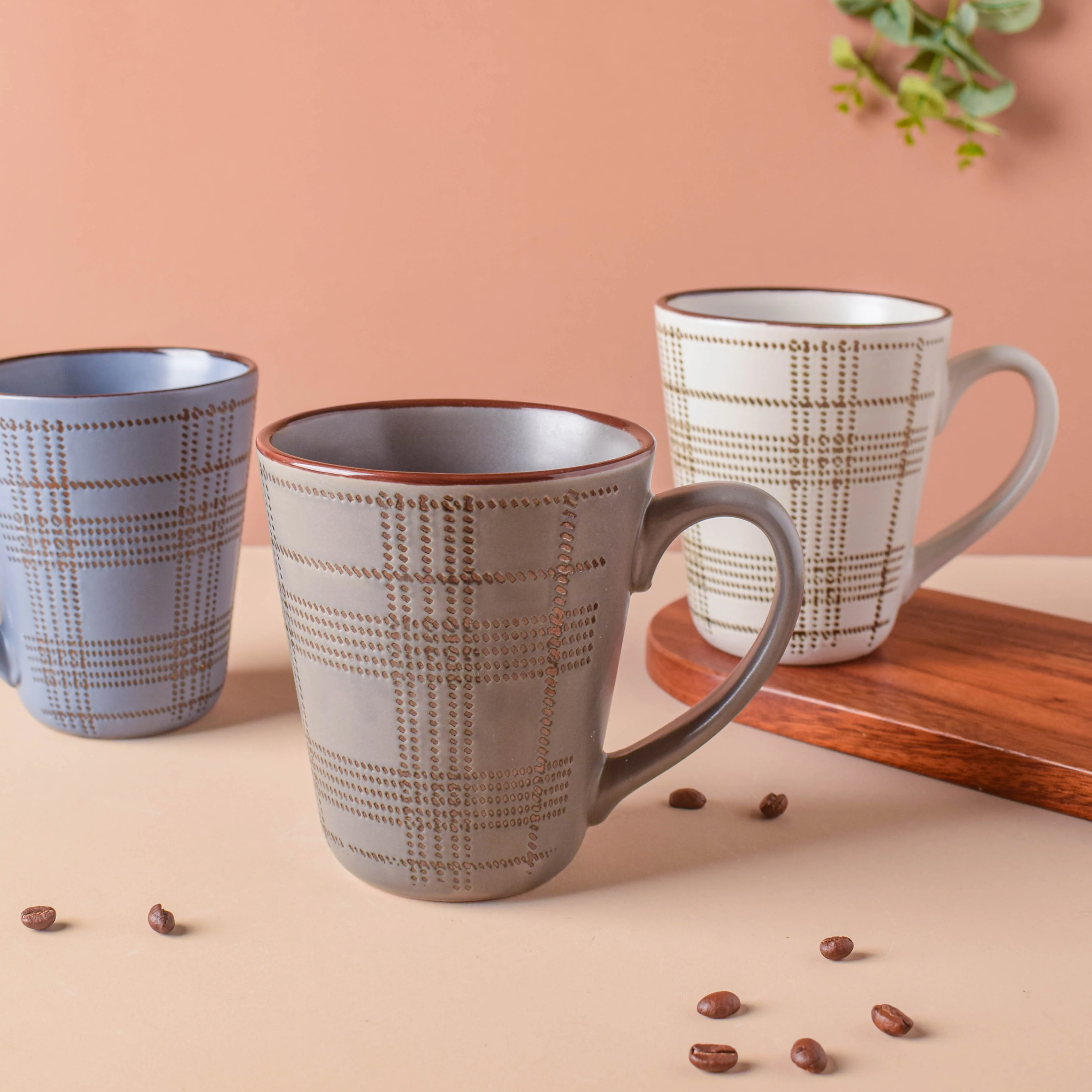Checkered Formal Coffee Mug - Image 6