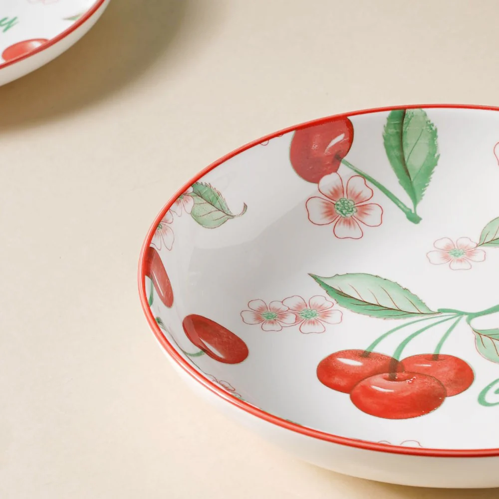 Cherry Fruit Salad Plate 7.5 inch - Image 4