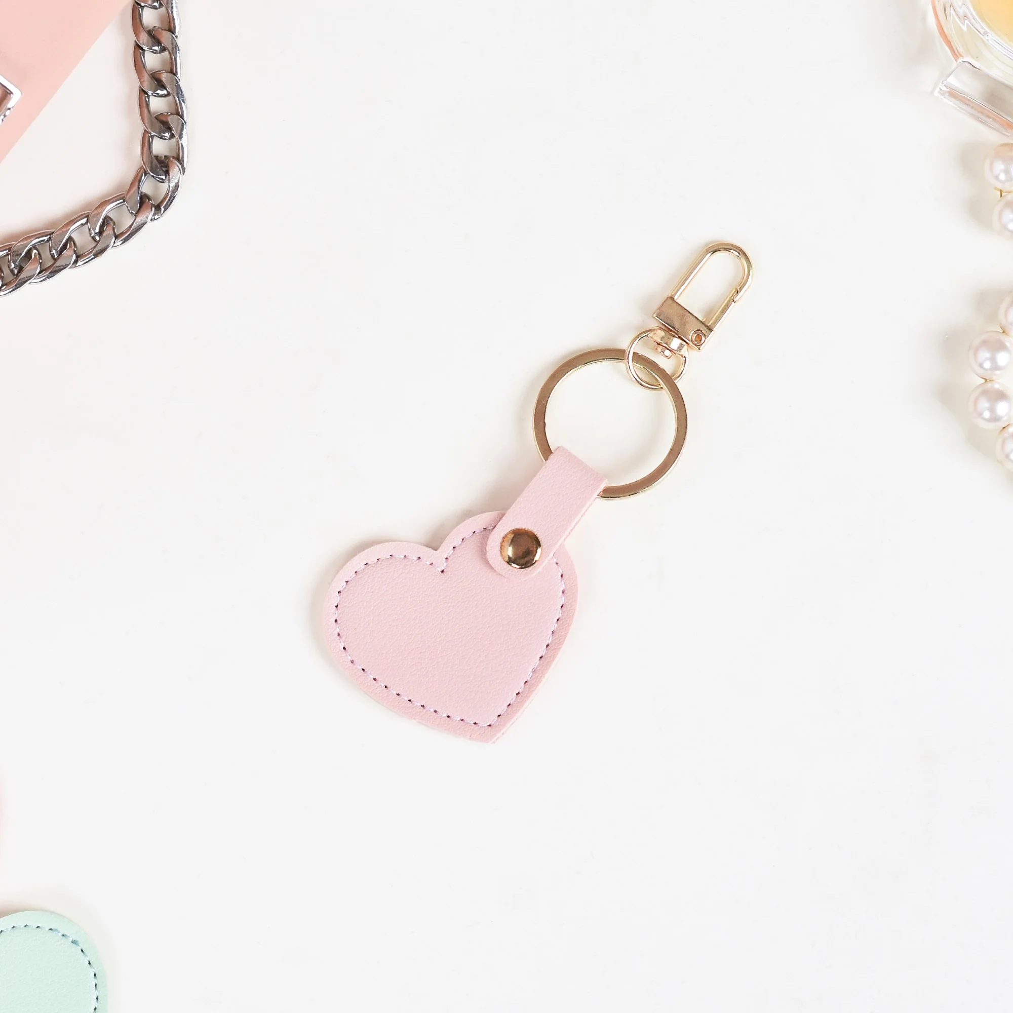 Chic Heart Keychain Set of 3 - Image 7