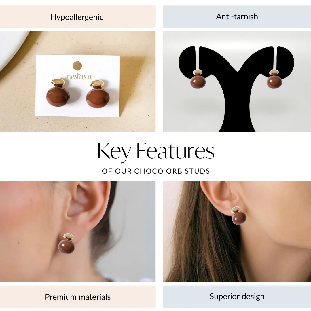 Choco Orb Studs - Image 4