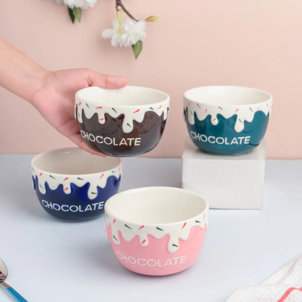 Chocolate Side Bowl Brown 400 ml - Image 7