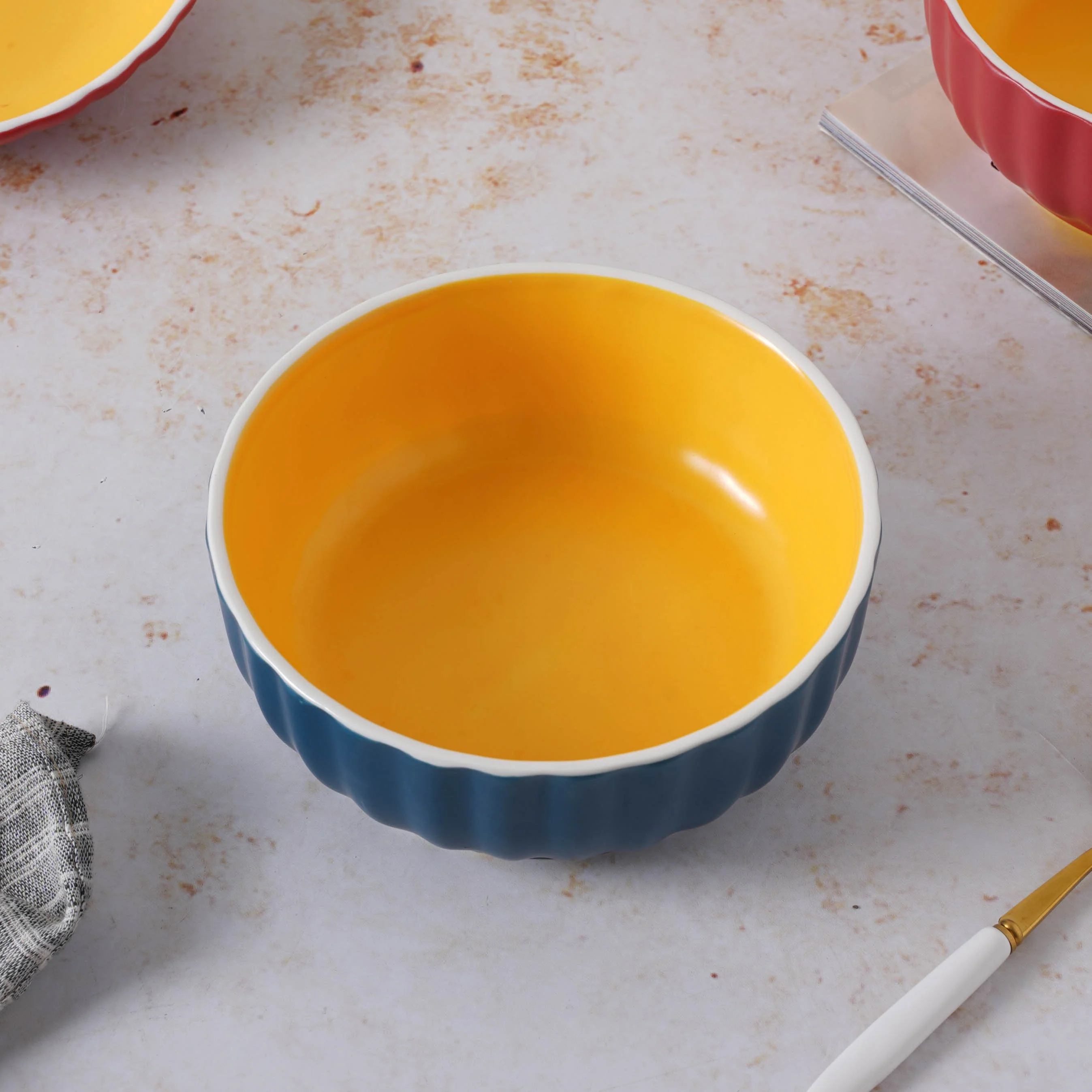 Chrome Salad Bowl 550 ml - Image 14