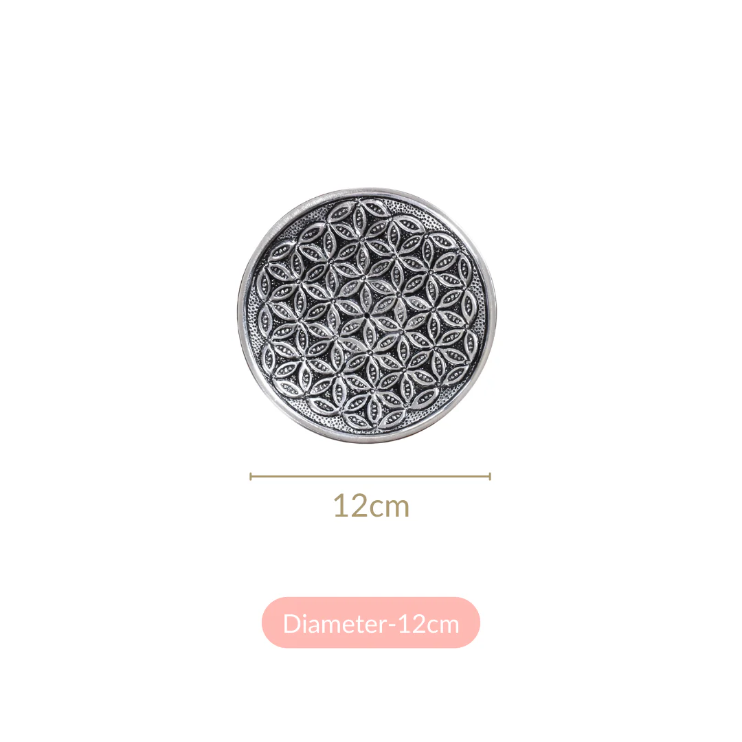 Circle Of Life Engraved Incense Holder With Lemon Grass Incense Sticks - Image 7
