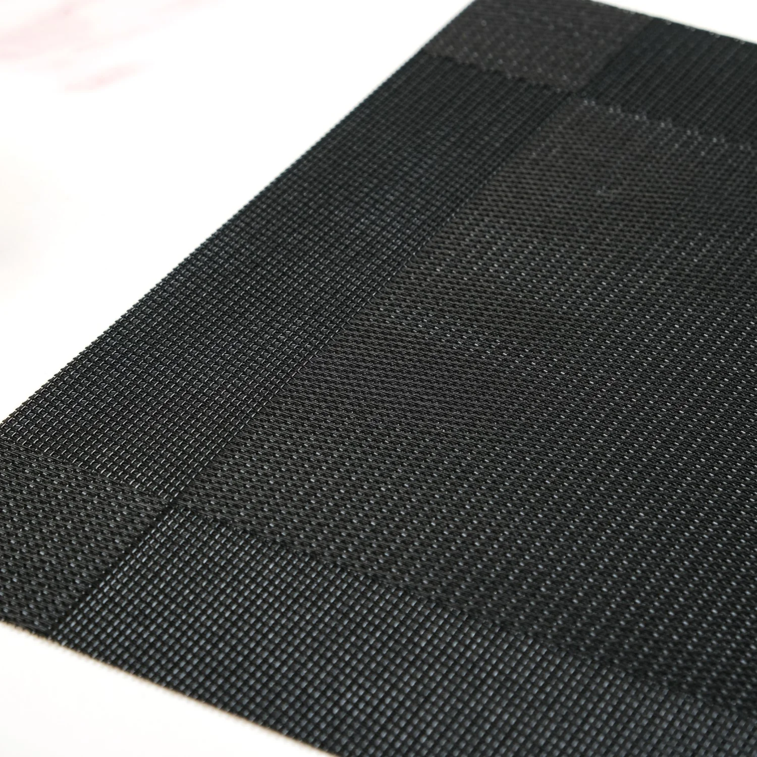 Classic Black Table Mat Set Of 6 - Image 6