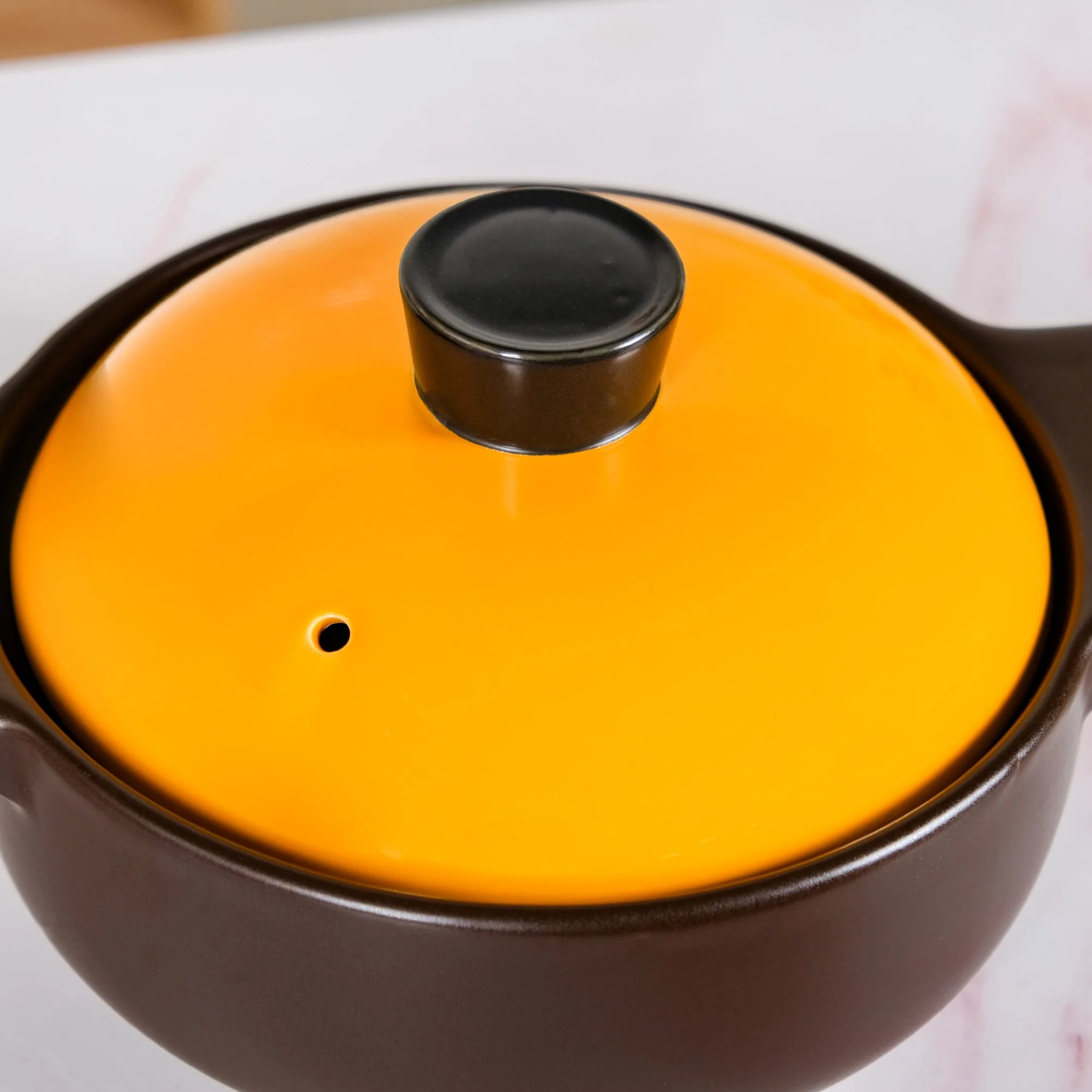 Clementine Ceramic Tureen Cooking Pot With Lid 2300ml - Image 5