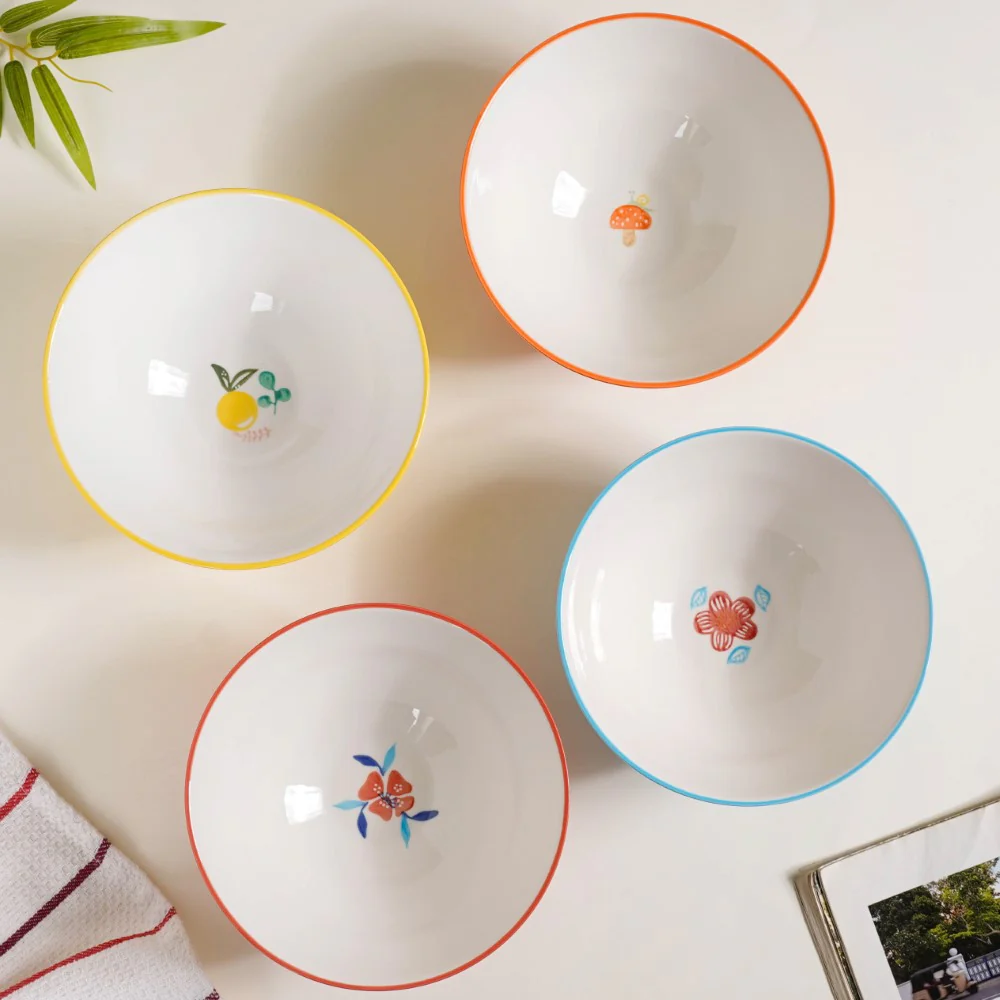 Small Colorful Serving Bowl 700 ml - Image 3