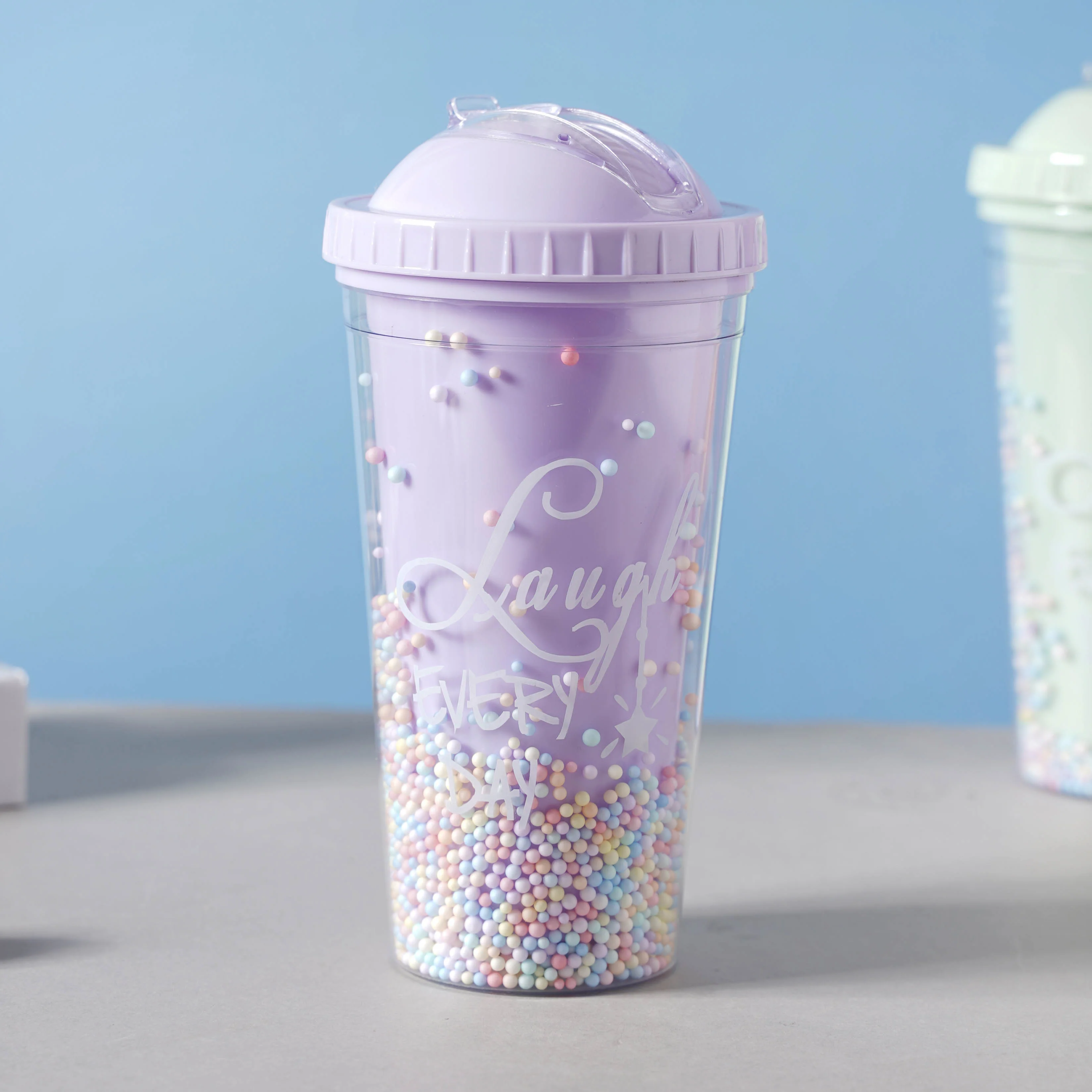 Confetti Cup and Straw - Image 47