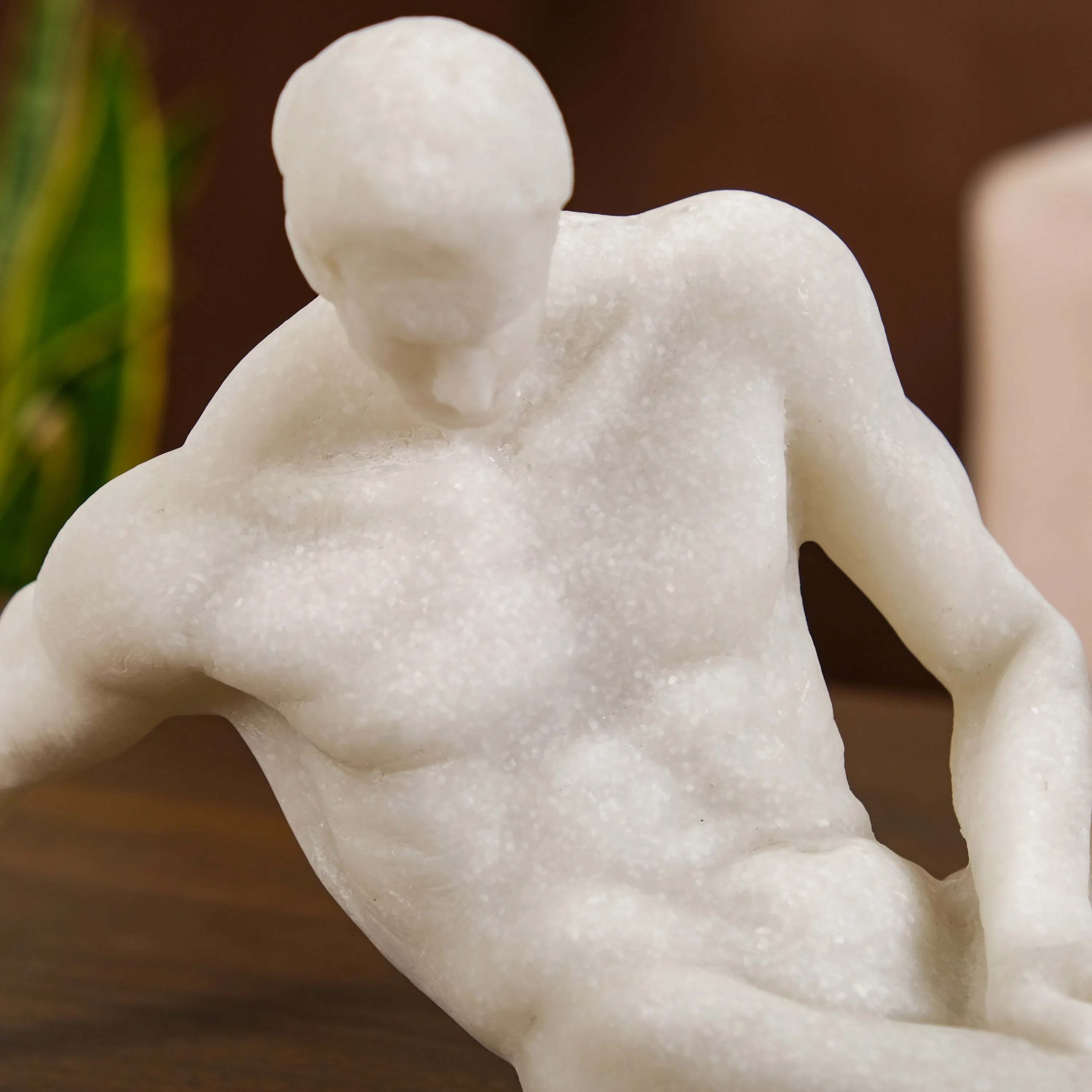 Contemplative Man History Art Statue - Image 2