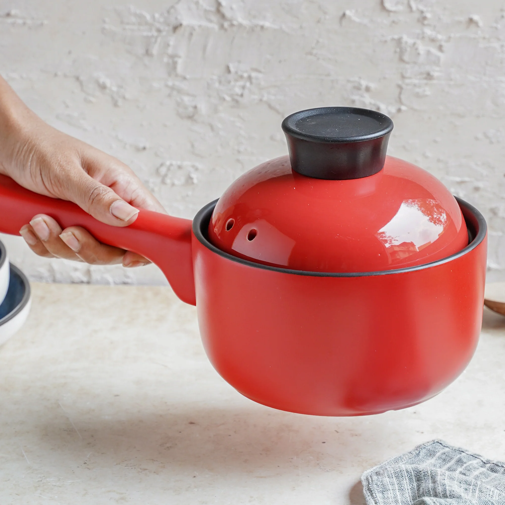 Cooking Pot Red - Image 11
