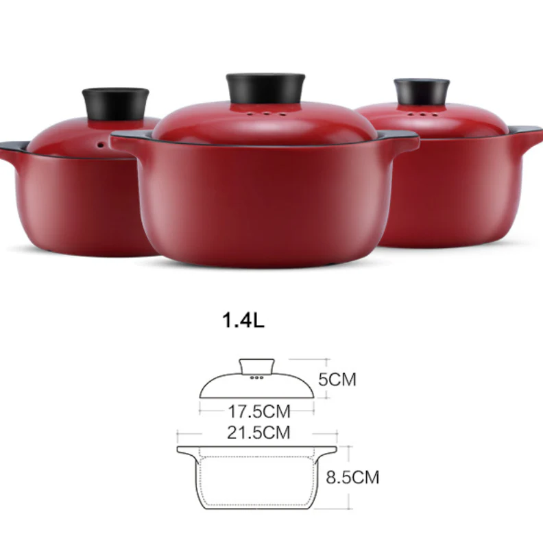 Cooking Pot Red - Image 20