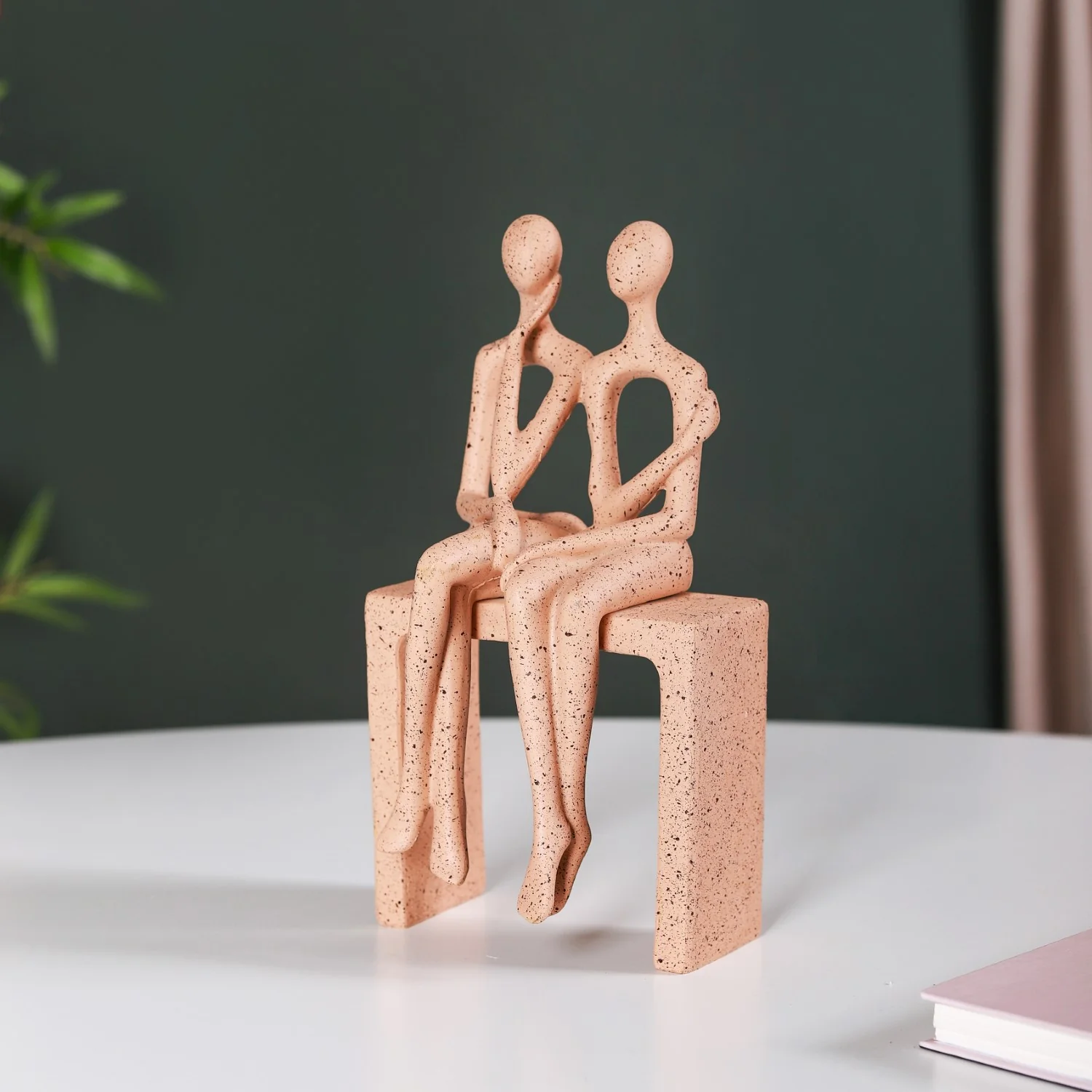 Couple On A Bench Showpiece - Image 9