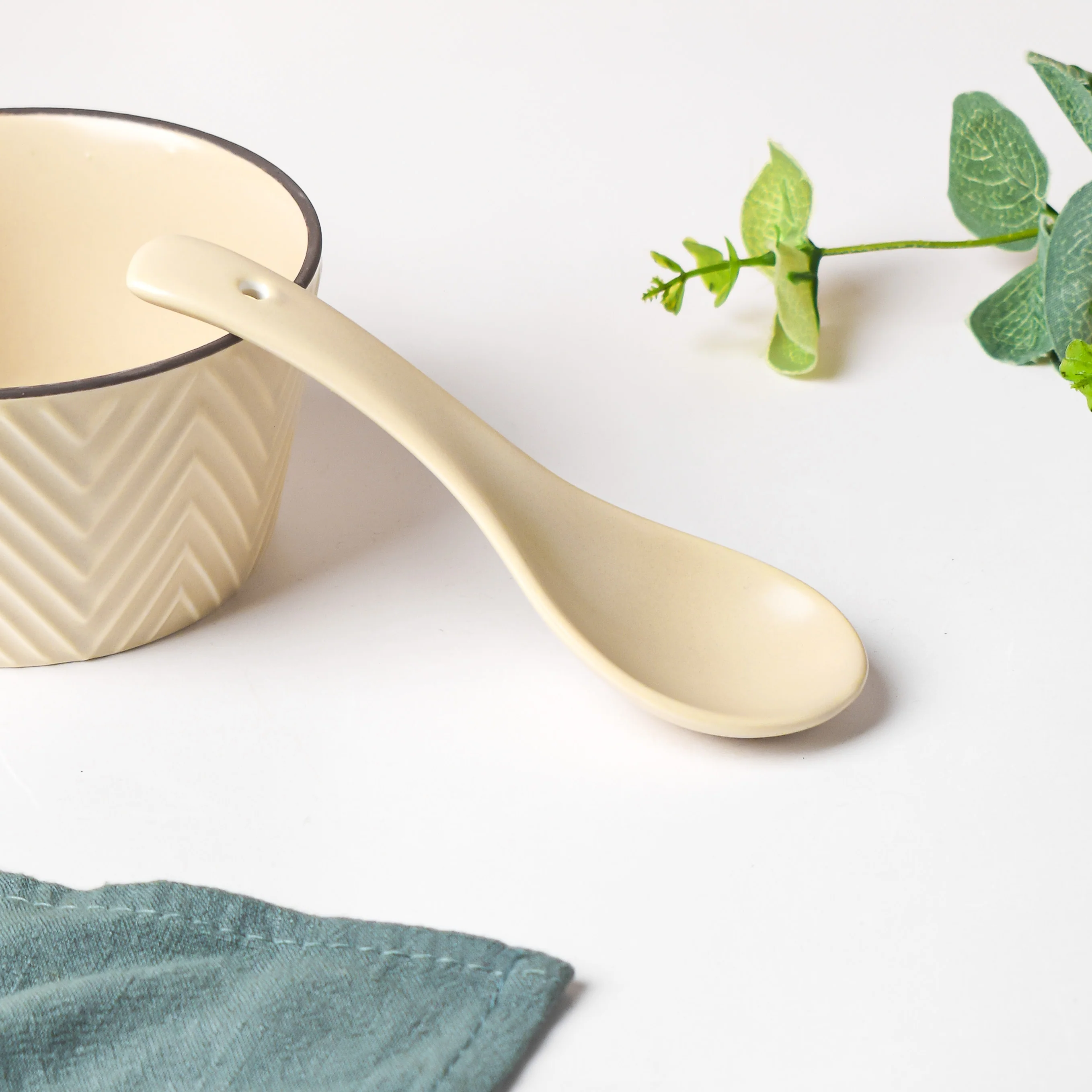 Crème De La Crème Ceramic Soup Spoon - Image 5