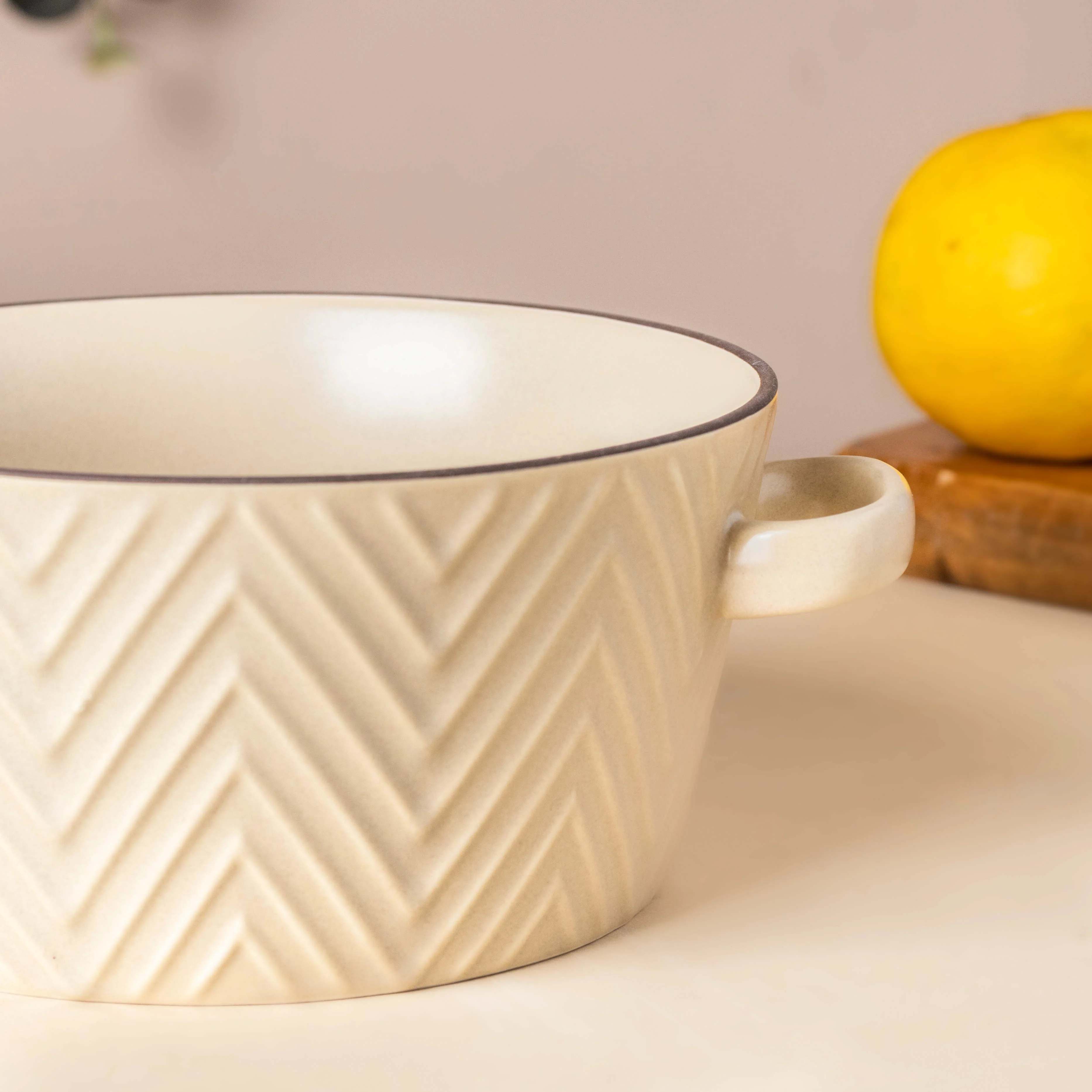 Crème De La Crème Textured Noodle Bowl - Image 3