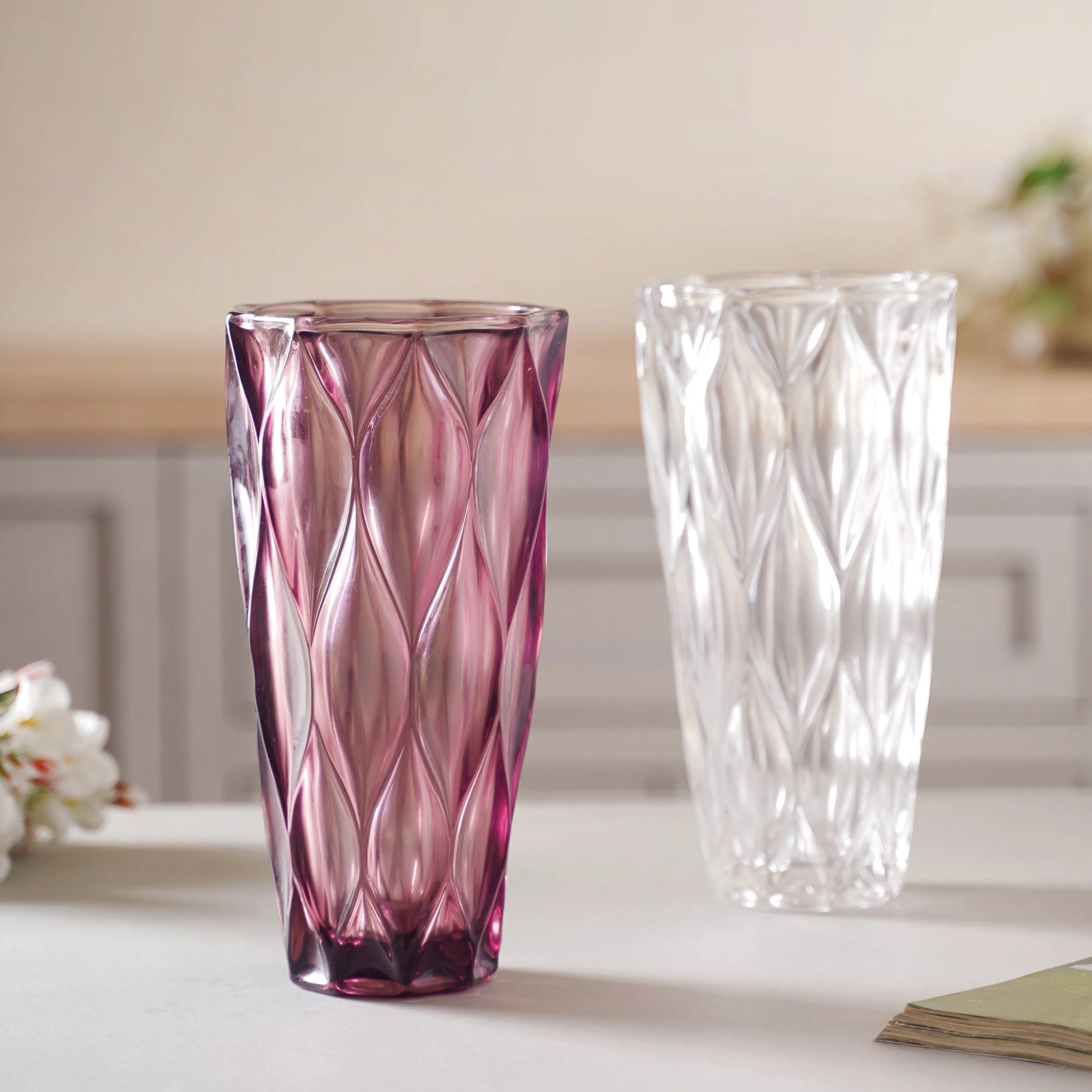 Crystal Glass Vase - Image 3