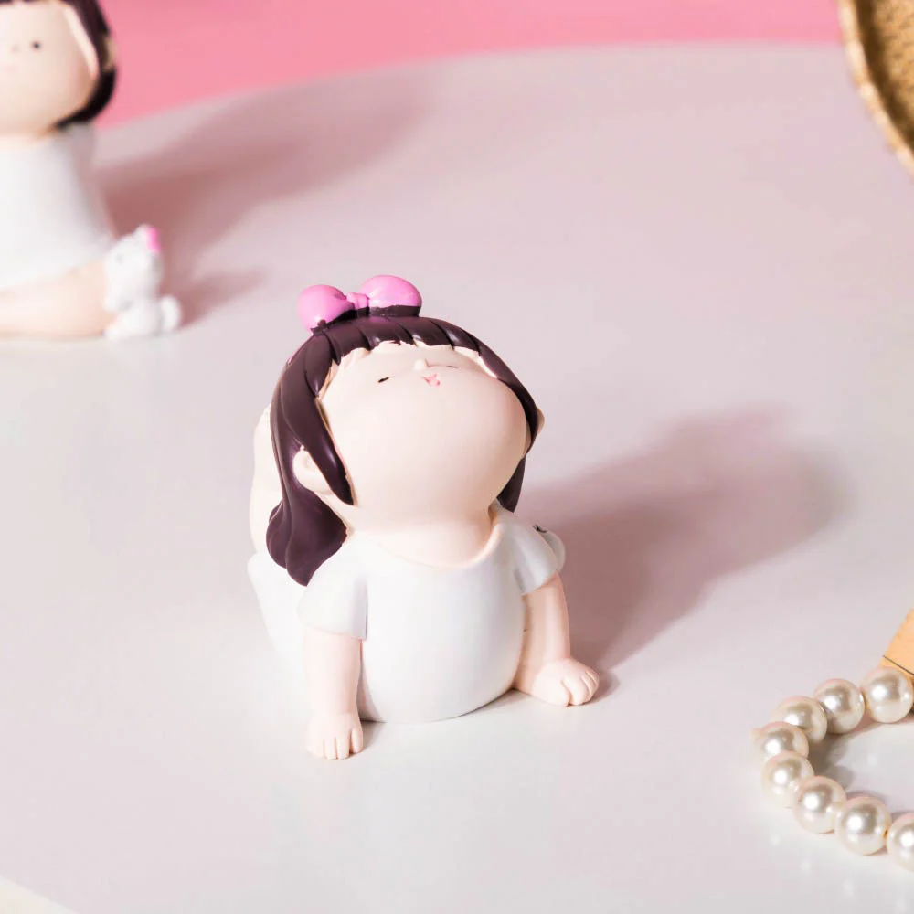 Cutesy Yoga Girl Showpiece - Image 3