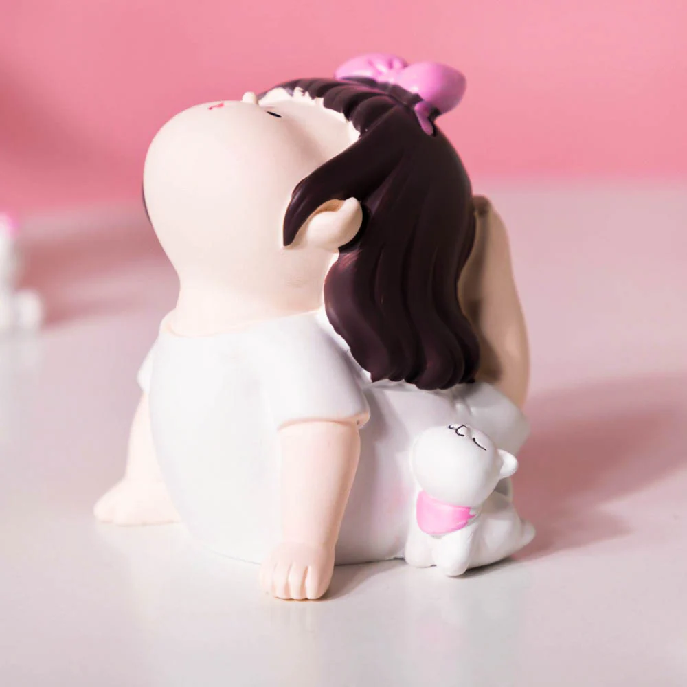Cutesy Yoga Girl Showpiece - Image 5