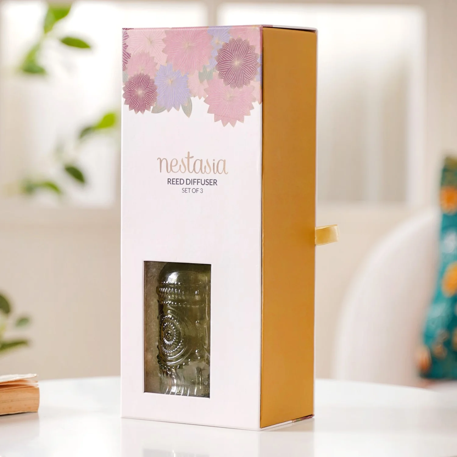 Cypress Spice Fragrance Jar And Reed Diffuser Set Of 3 - Image 9
