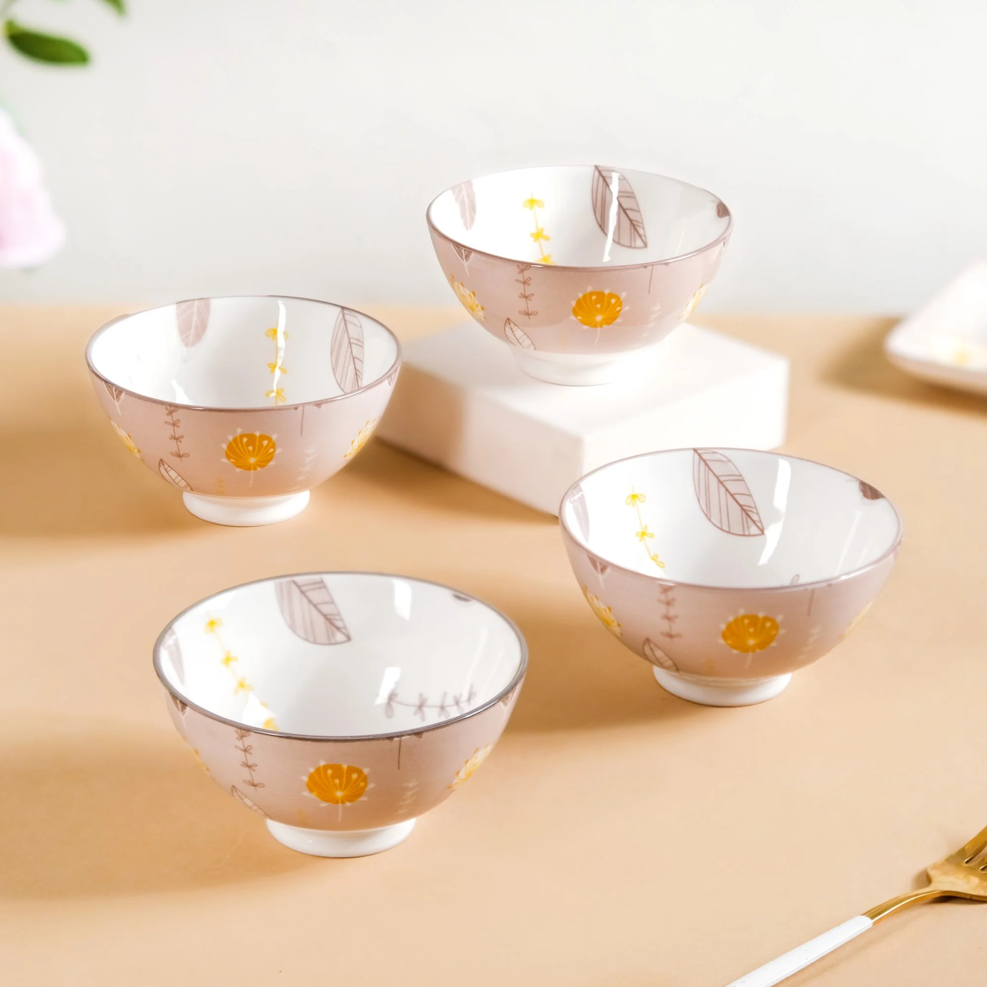 Dandelion Snack Bowls Set Of 4 300ml - Image 7