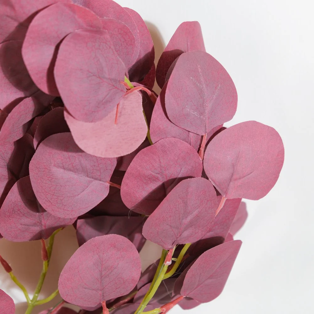 Decorative Eucalyptus Leaf Vine Purple - Image 6