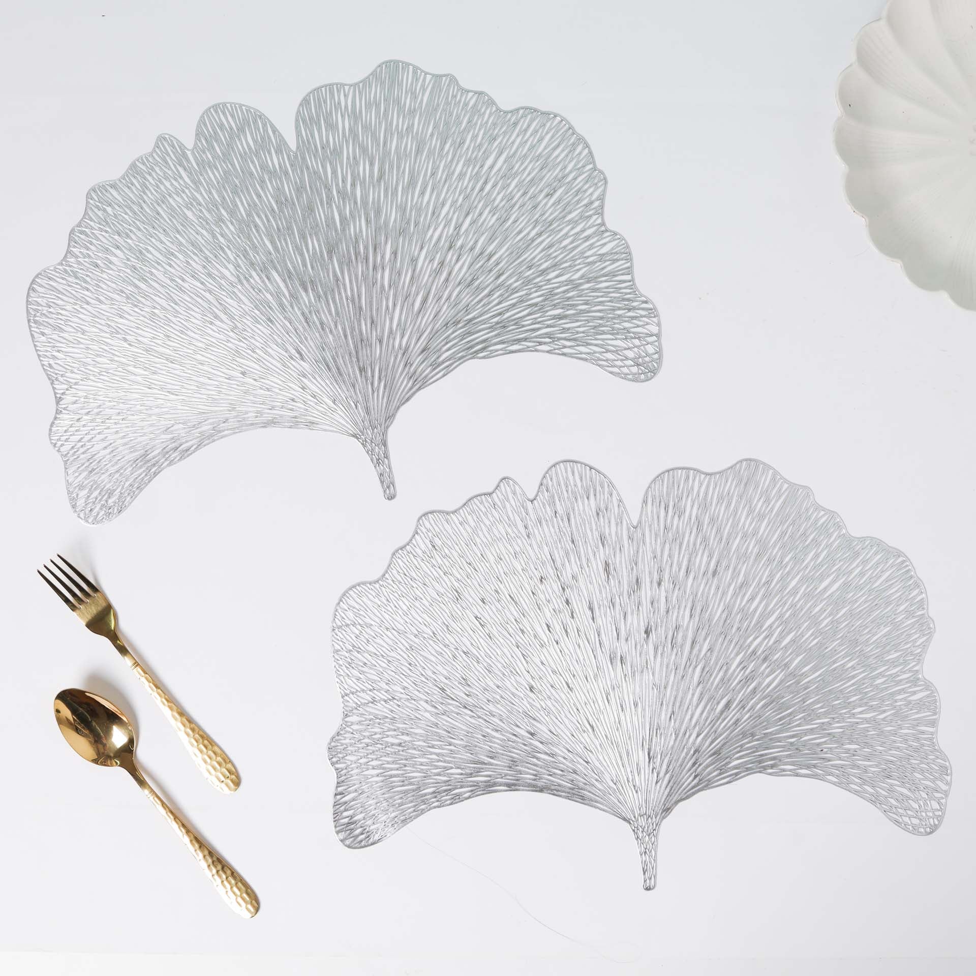 Decorative Leaf Placemat Set of 2 - Image 9
