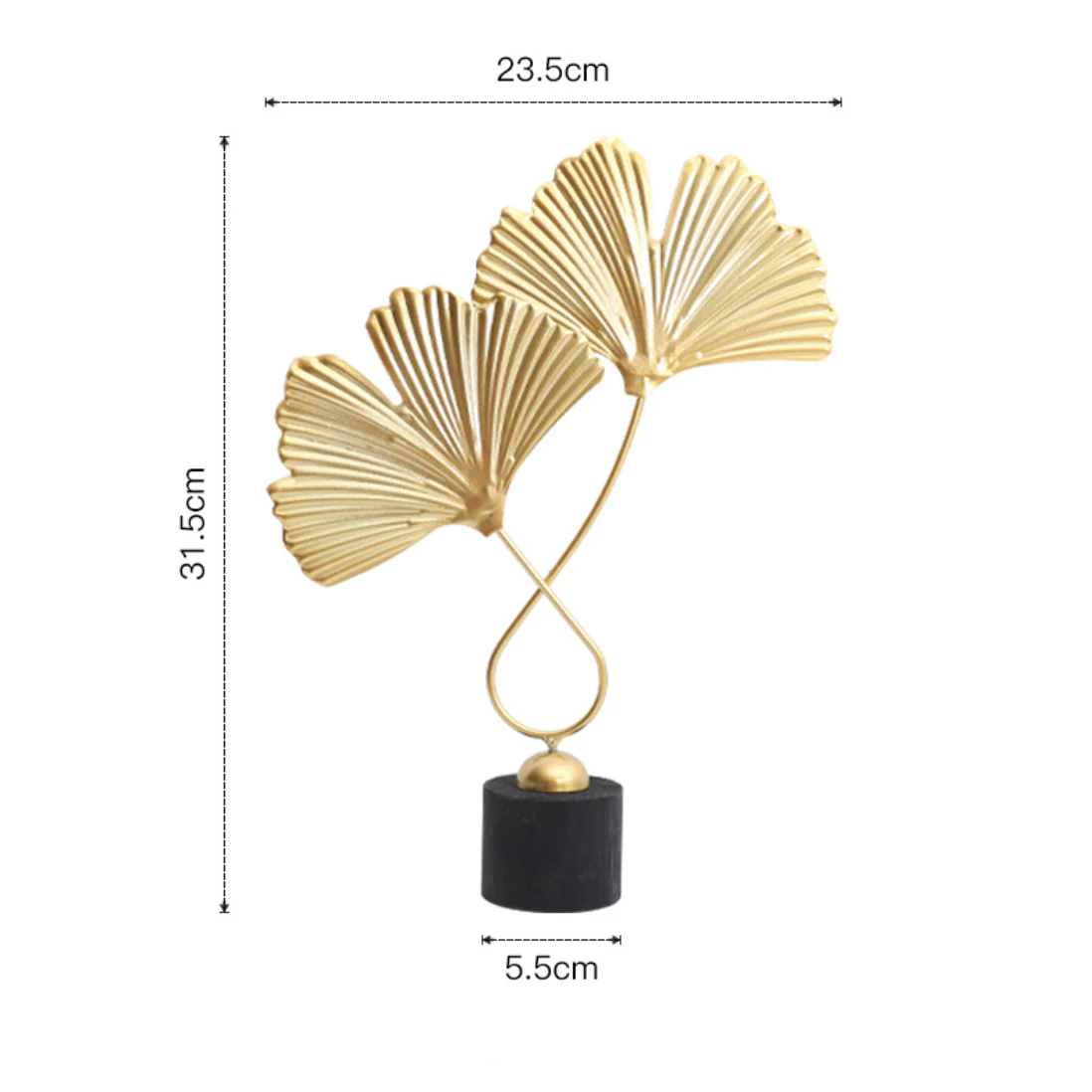 Decorative Leaf Sculpture - Image 8