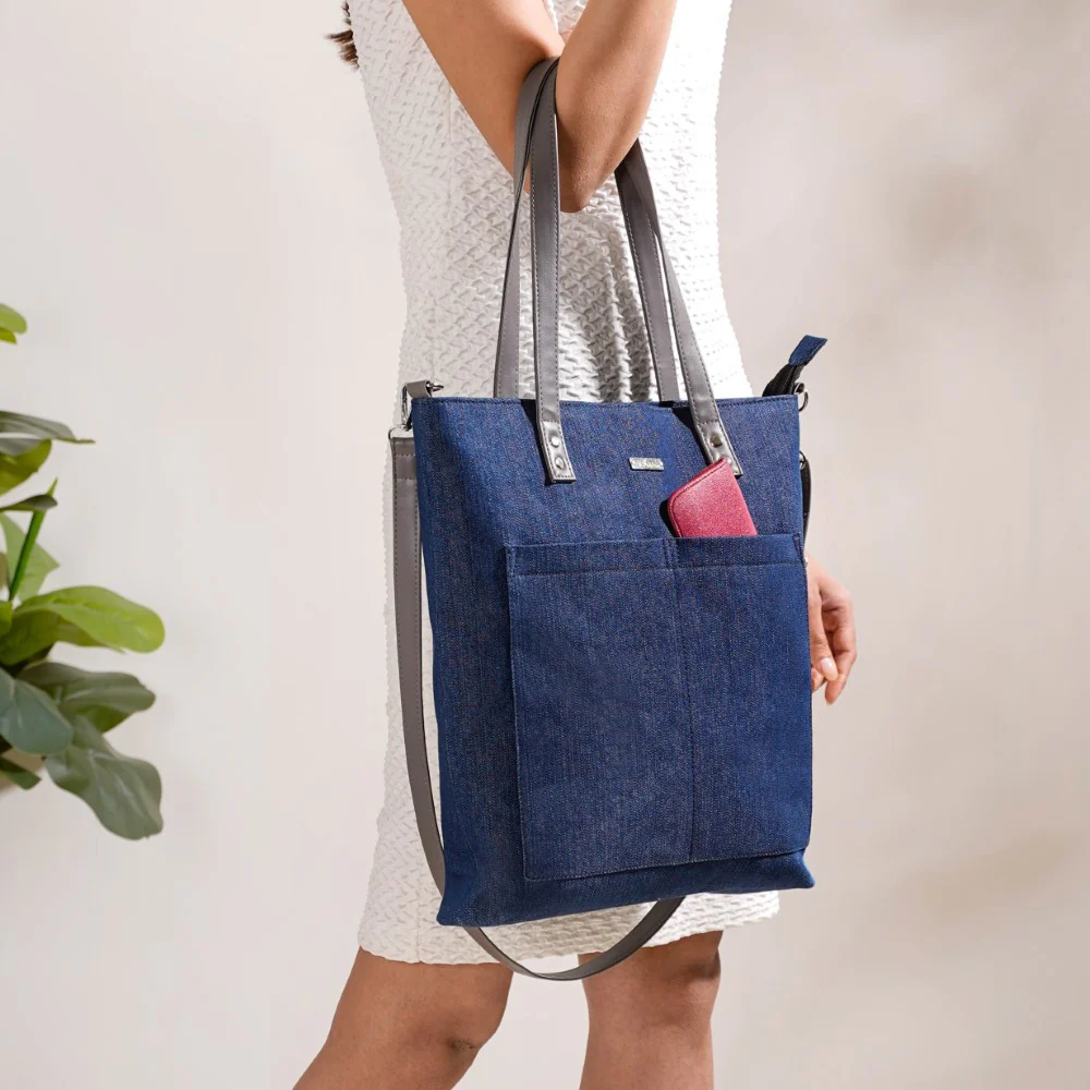 Denim Tote Bag - Image 2