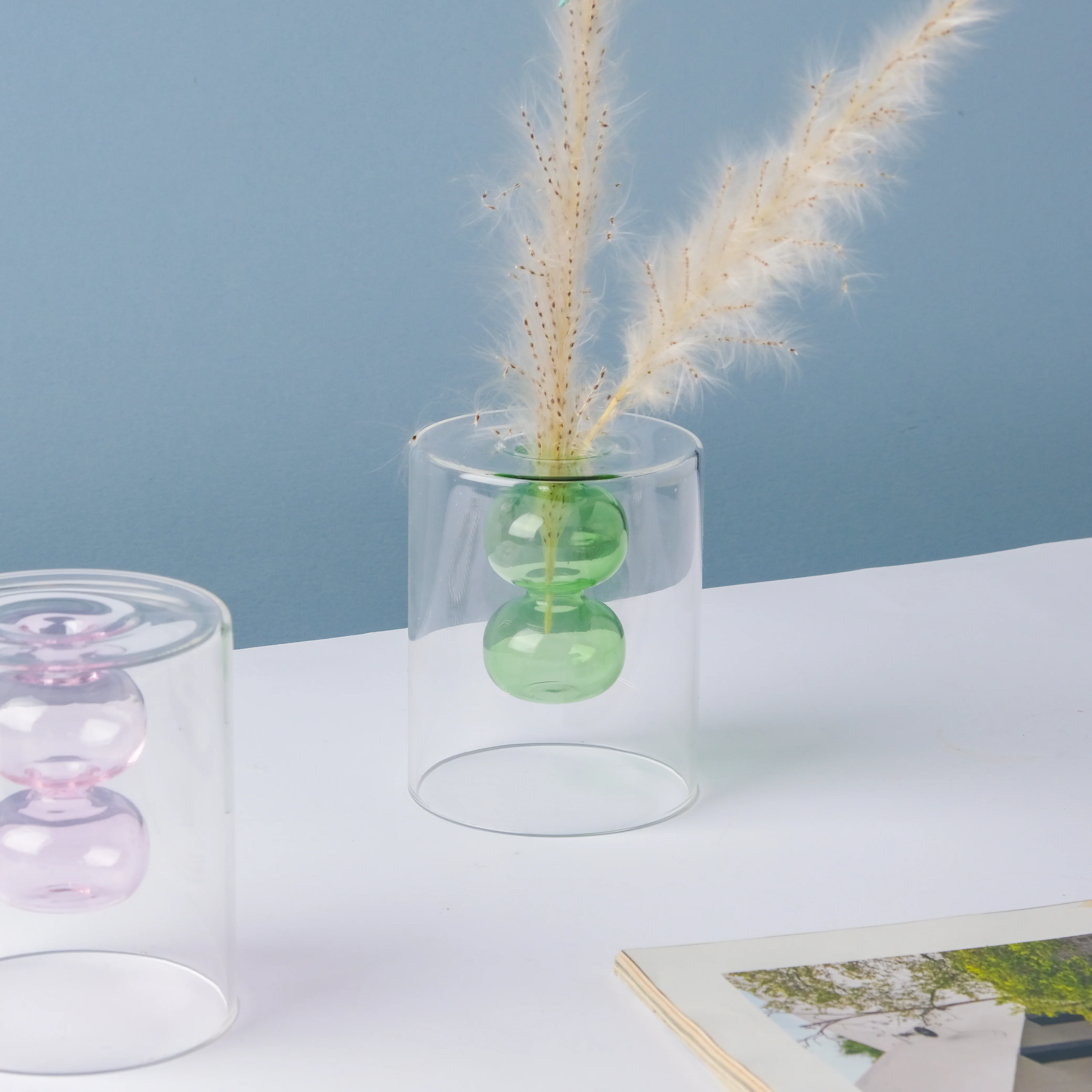 Designer Glass Vase - Image 3