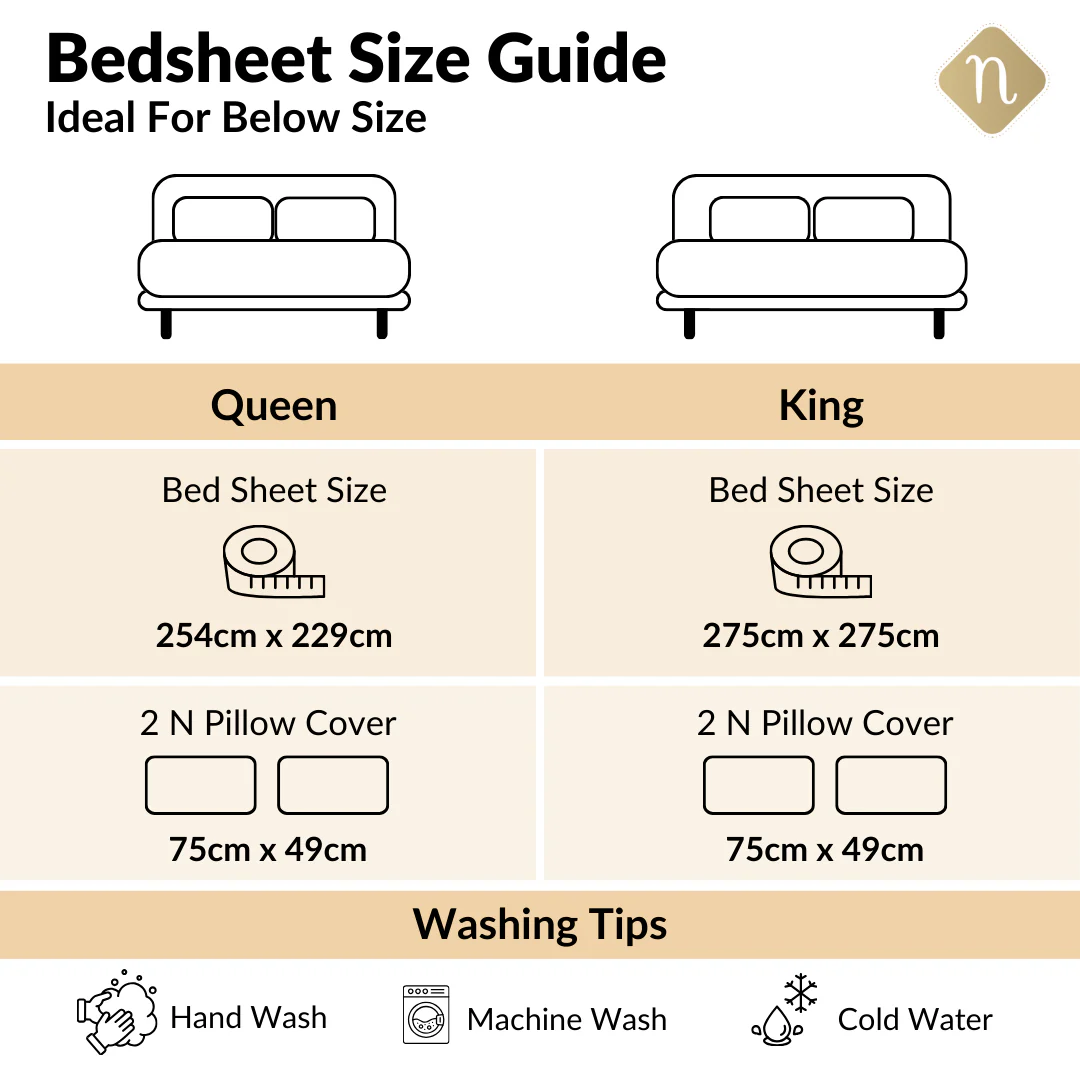 Dewdrop Vine Pure Cotton King Size Bedding Set 275x275cm - Image 5