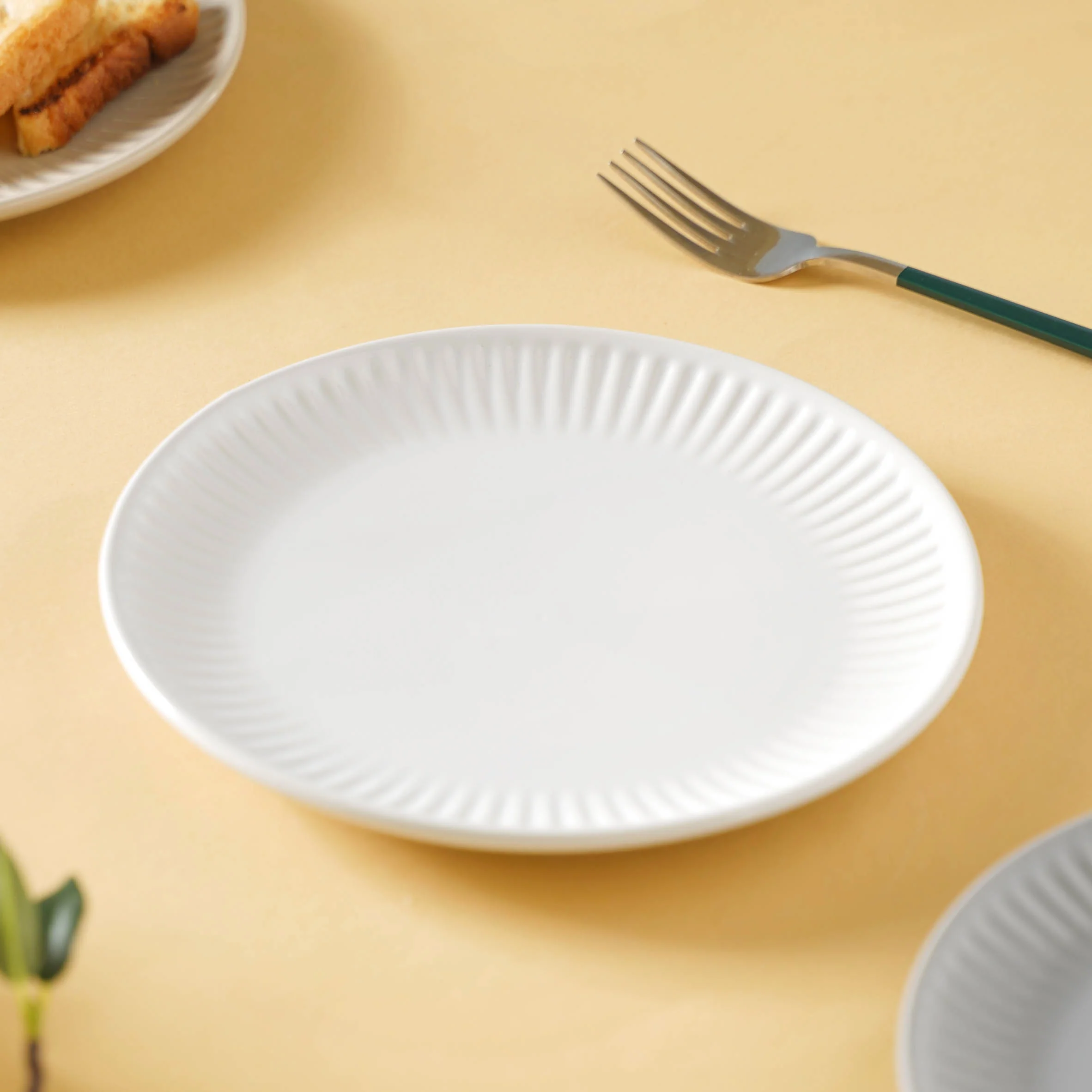 Snack Ceramic Plate 8 inch - Image 13
