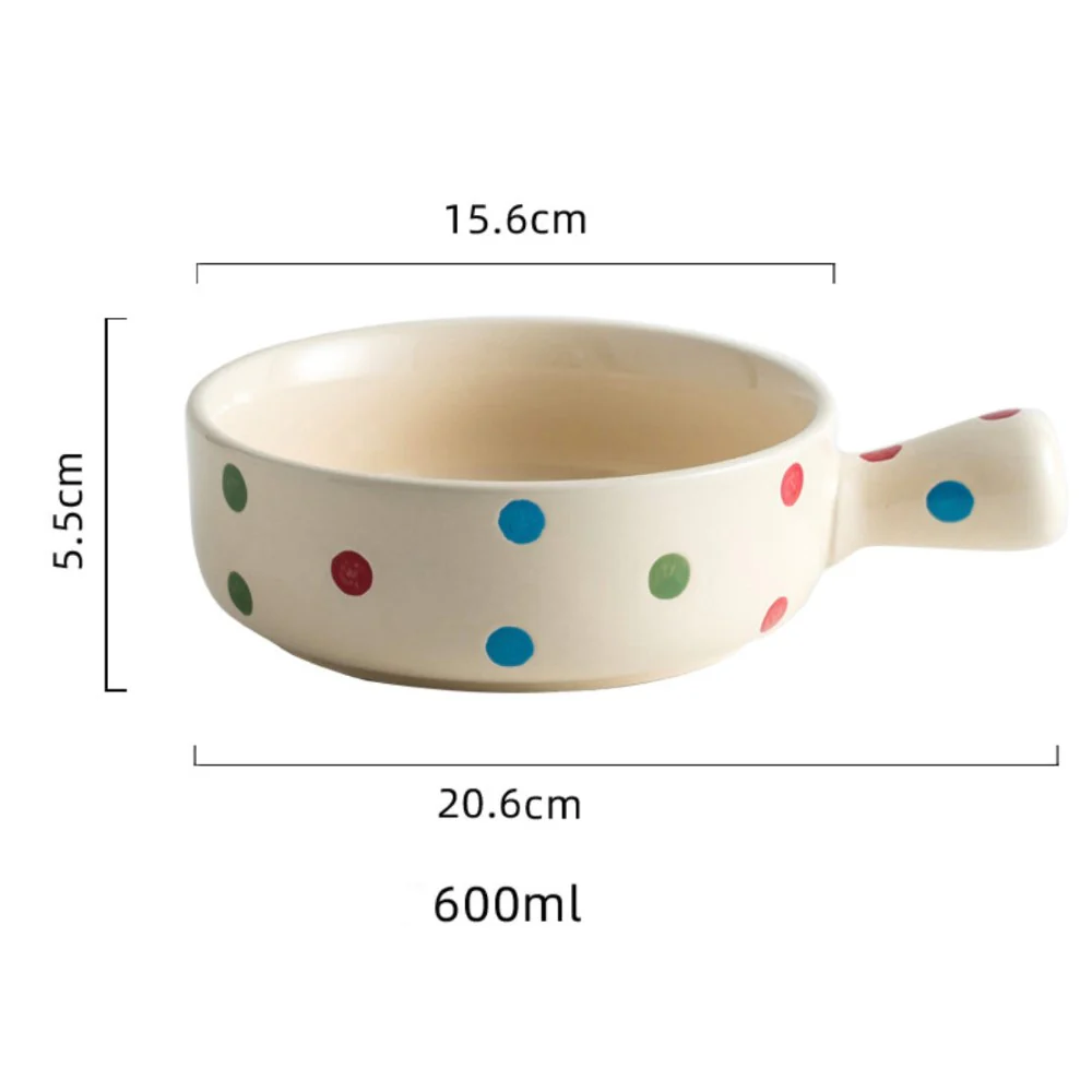 Dots Bowl With Handle - Image 11