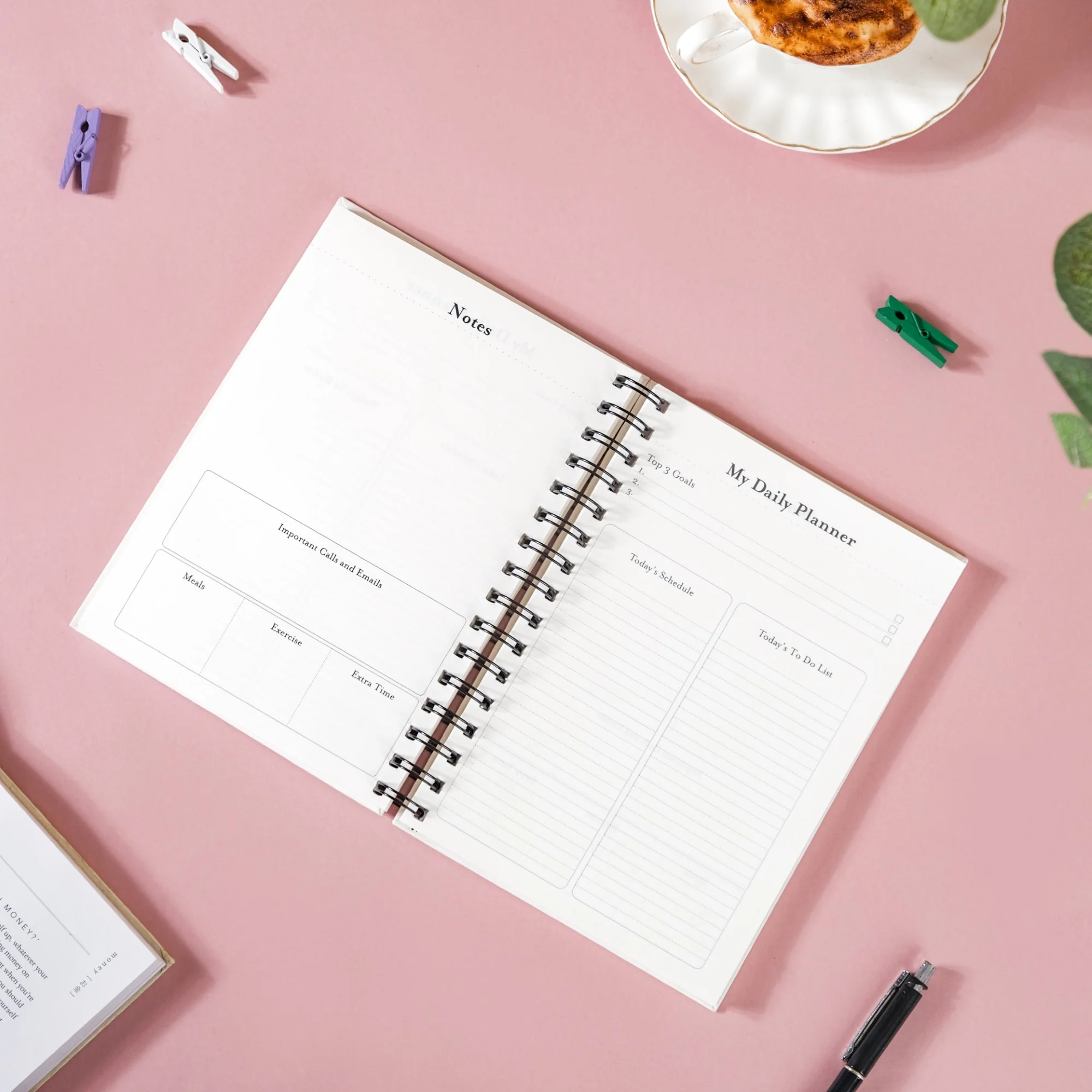 Dreamy Productivity Planner & Notepad Set - Image 3