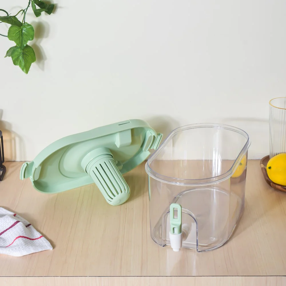 Drink Dispenser With Infuser Green 2250ml - Image 8
