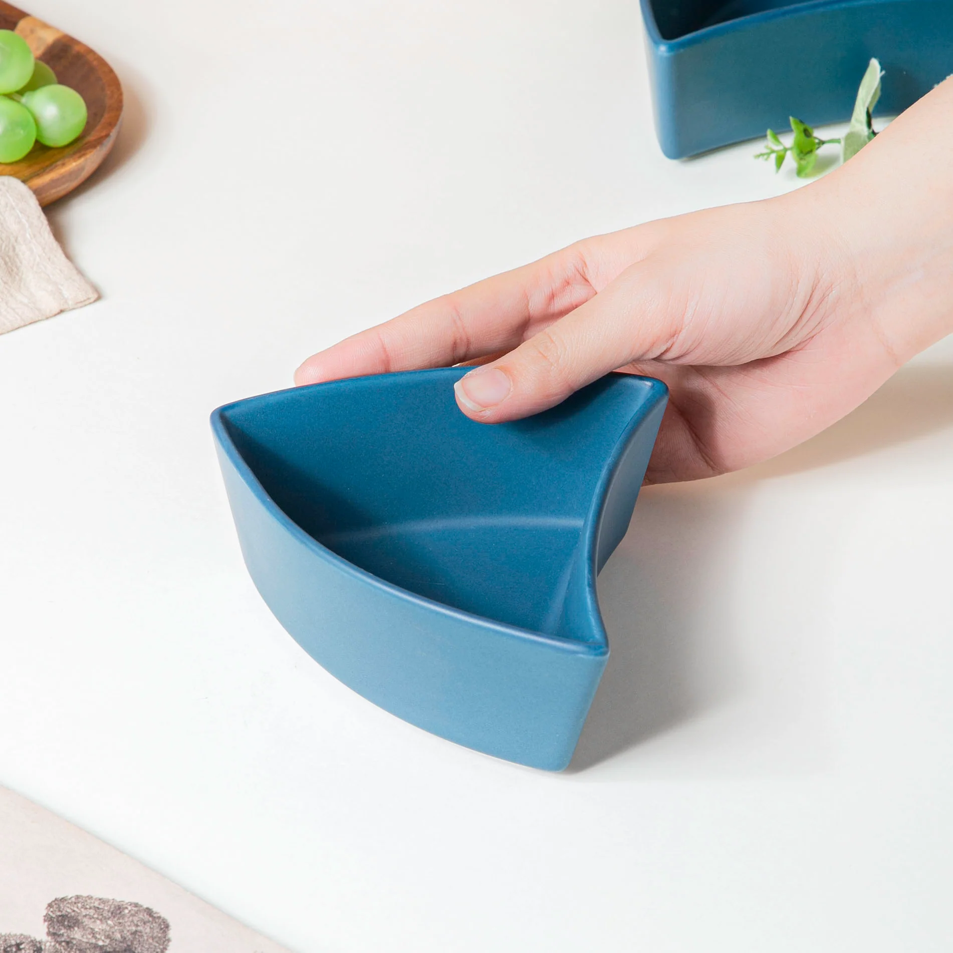 Dry Fruit Bowl Blue Set Of 5 200 ml - Image 6