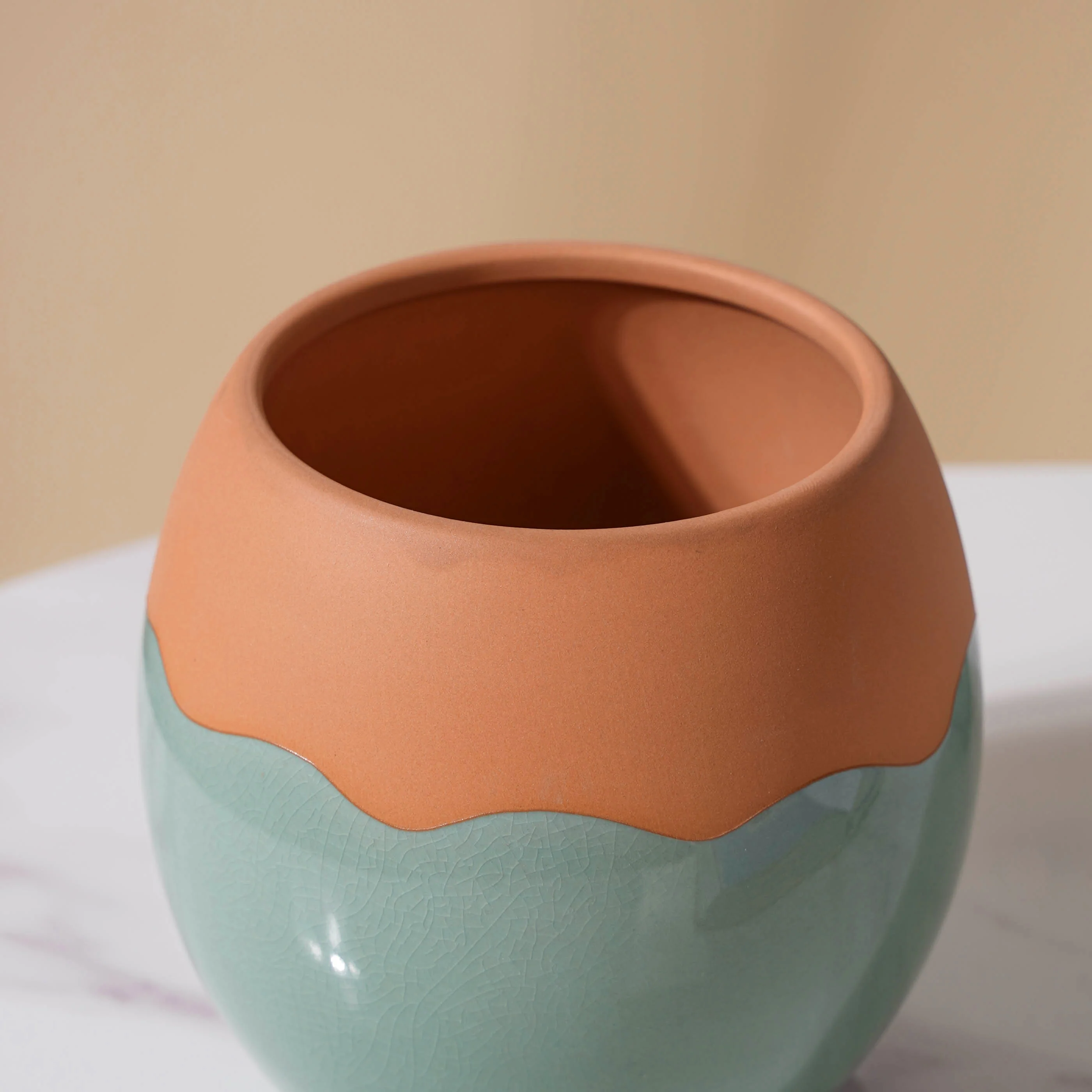 Earthy Toned Vase - Image 4