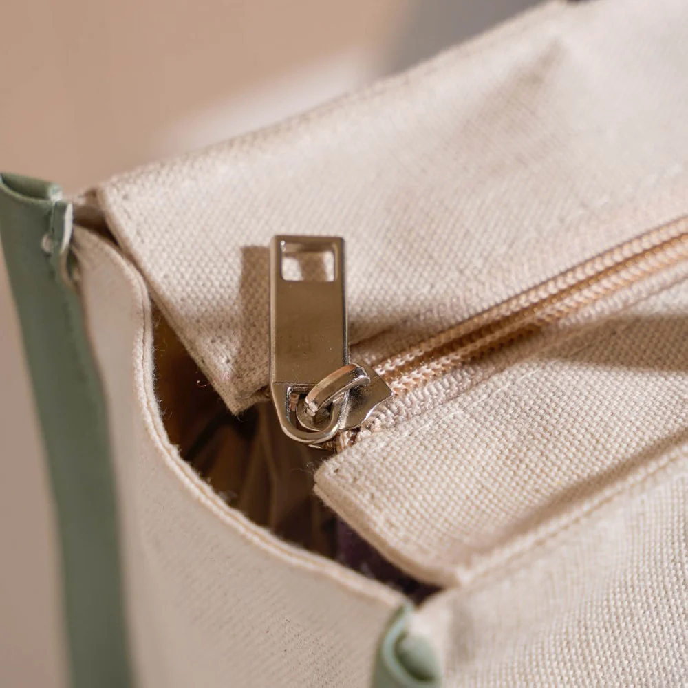 Eco-friendly Carryall Tote Bag Mint Set Of 2 - Image 15