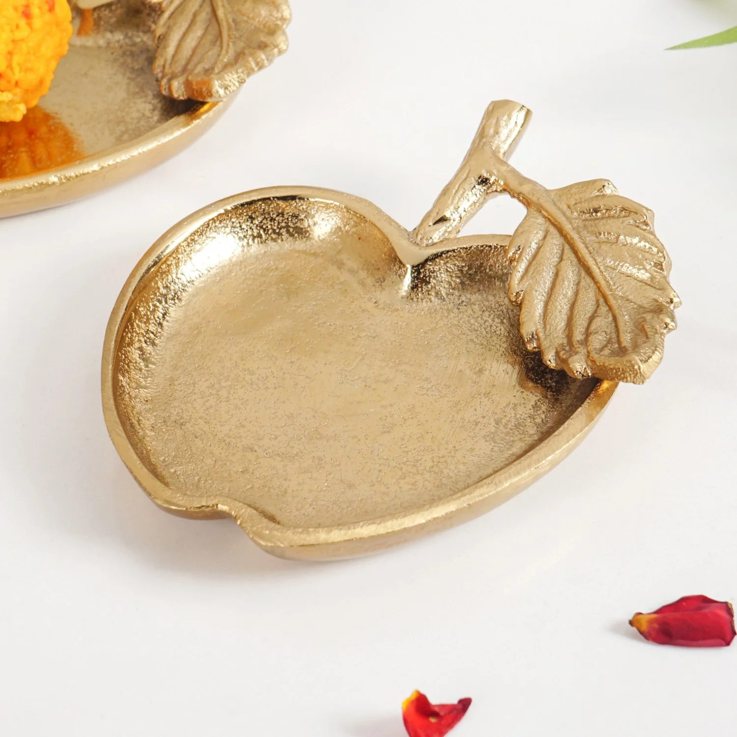 Eden Harvest Shiny Trinket Tray Set Of 2 In Festive Gift Box - Image 7
