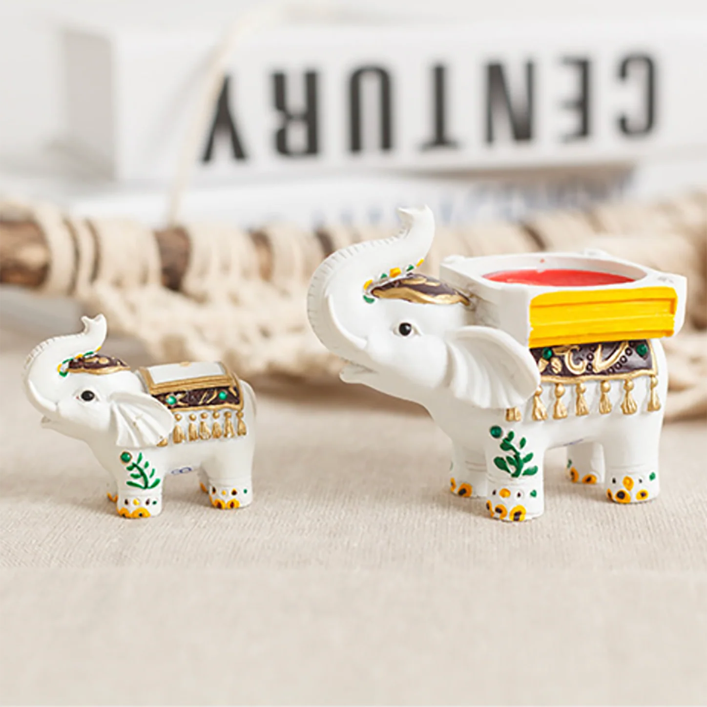 Elephant Candle Holder - Image 2